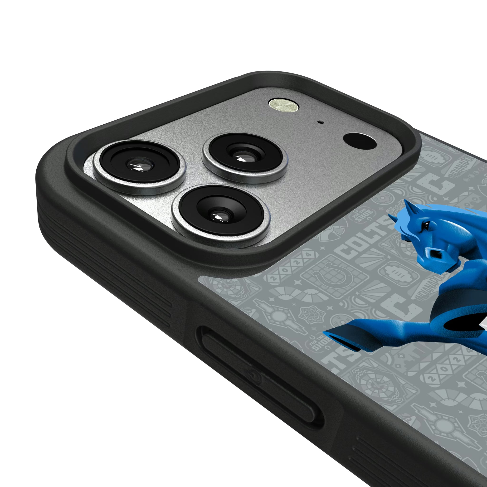 Indianapolis Colts Deco iPhone Bump Phone Case for Apple iPhone - Detail#Device_iPhone 17 Pro