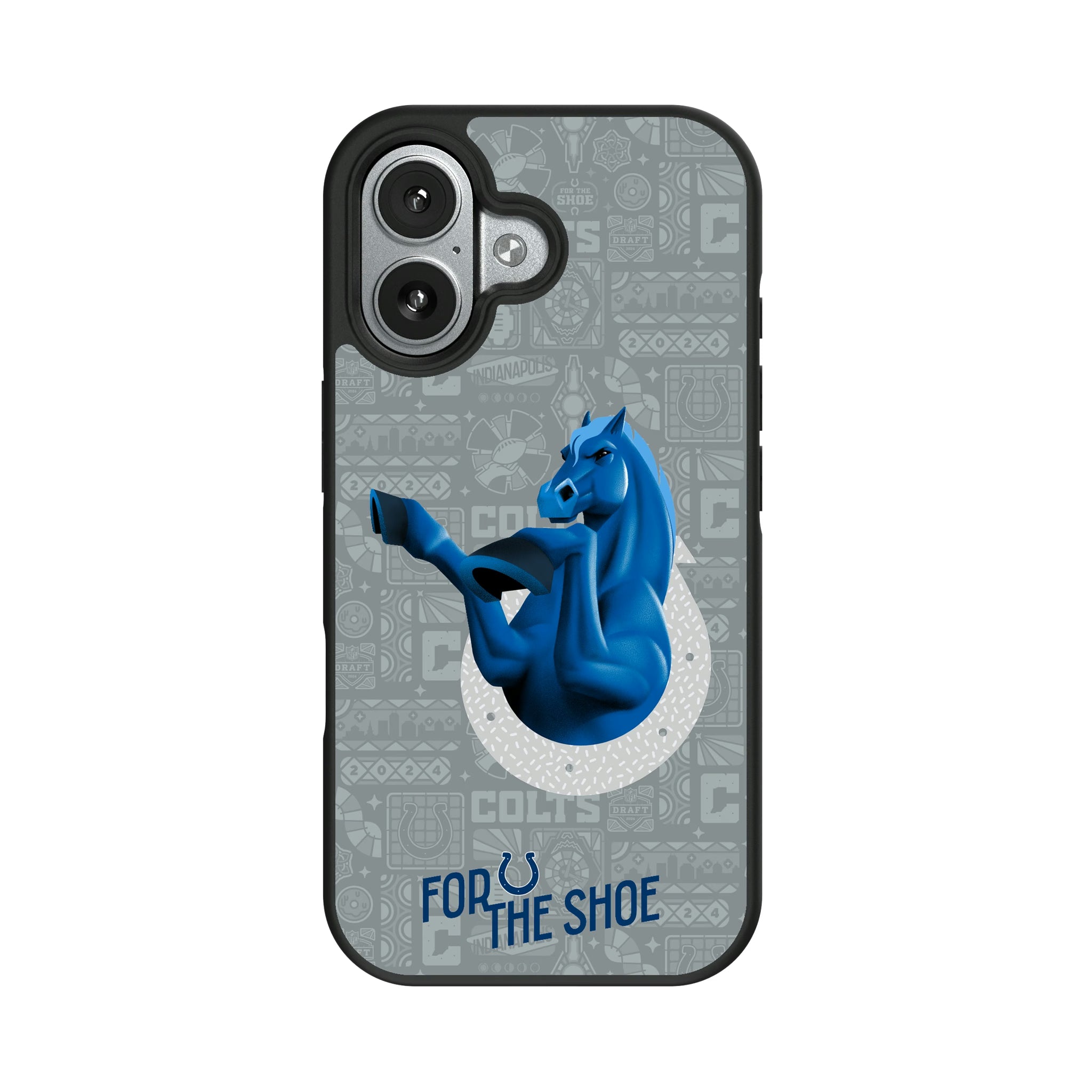 Indianapolis Colts Deco iPhone Bump Phone Case for Apple iPhone#Device_iPhone 17