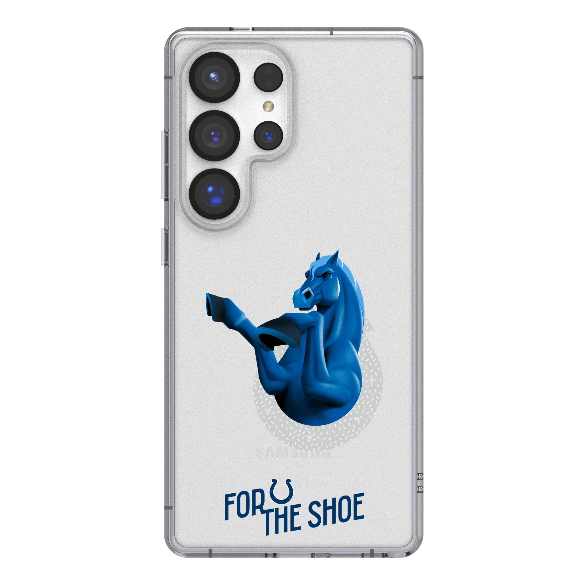 Indianapolis Colts Deco Galaxy Clear Phone Case for Samsung Galaxy