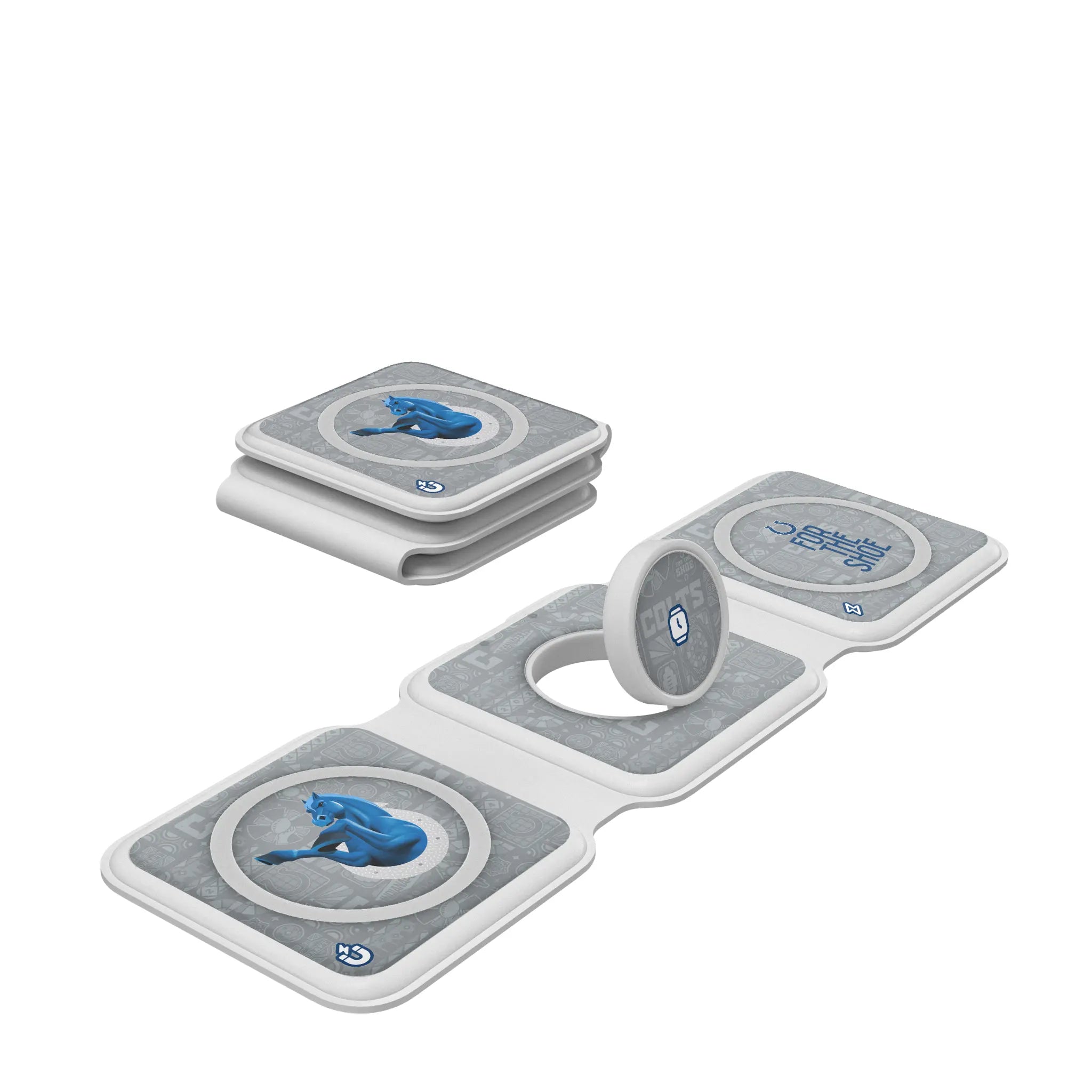 Indianapolis Colts Deco Foldable 3 in 1 Charger