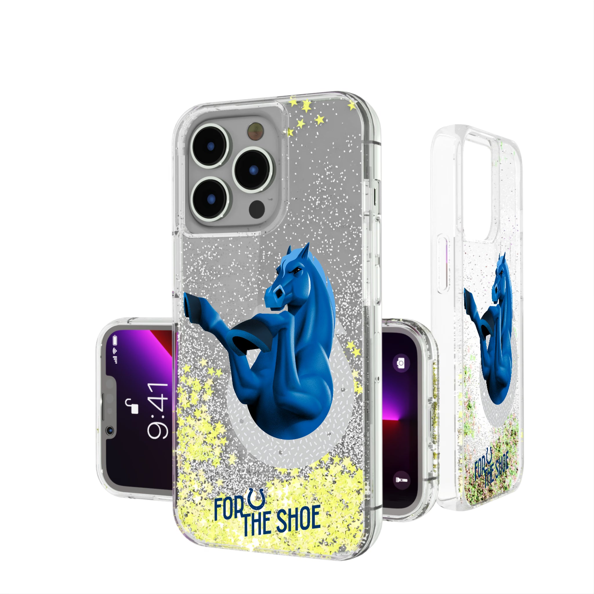 Indianapolis Colts Deco iPhone Glitter Phone Case for Apple iPhone
