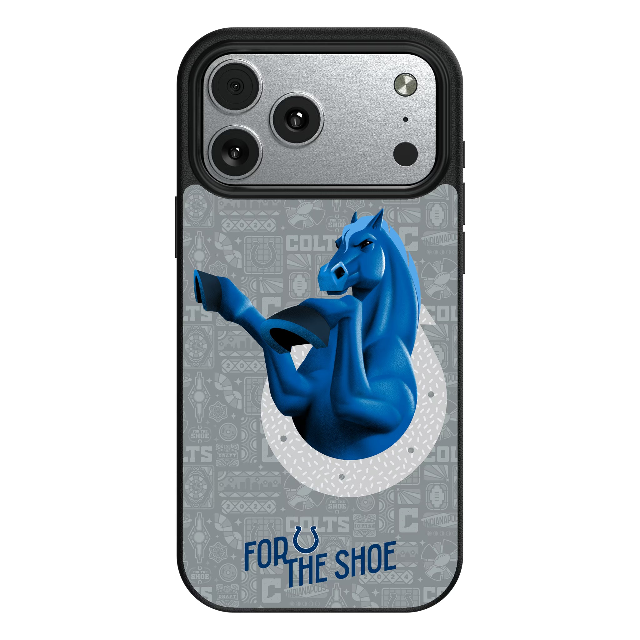 Indianapolis Colts Deco iPhone MagSafe Compatible Phone Case for Apple iPhone#Device_iPhone 17 Pro Max