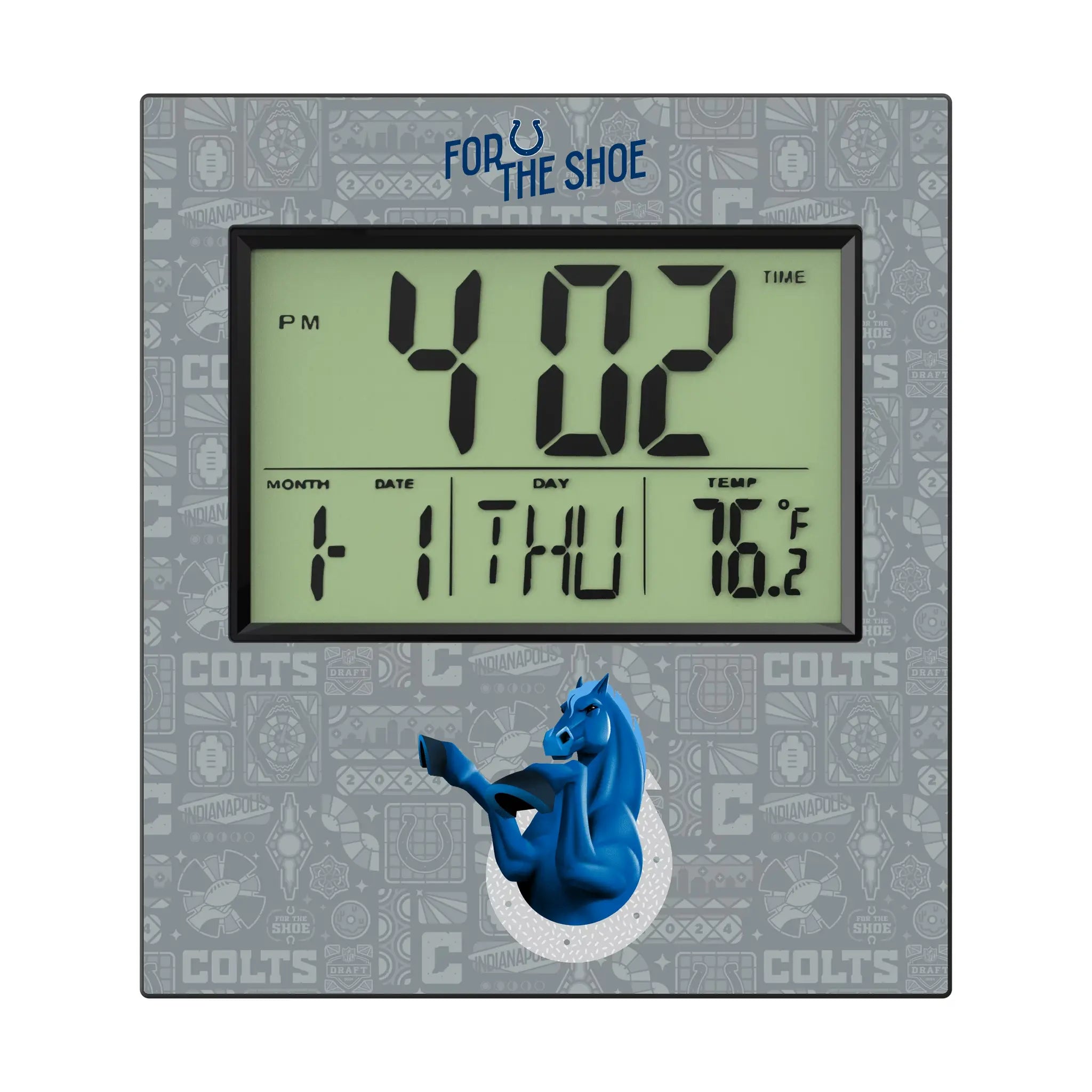 Indianapolis Colts Deco Wall Clock