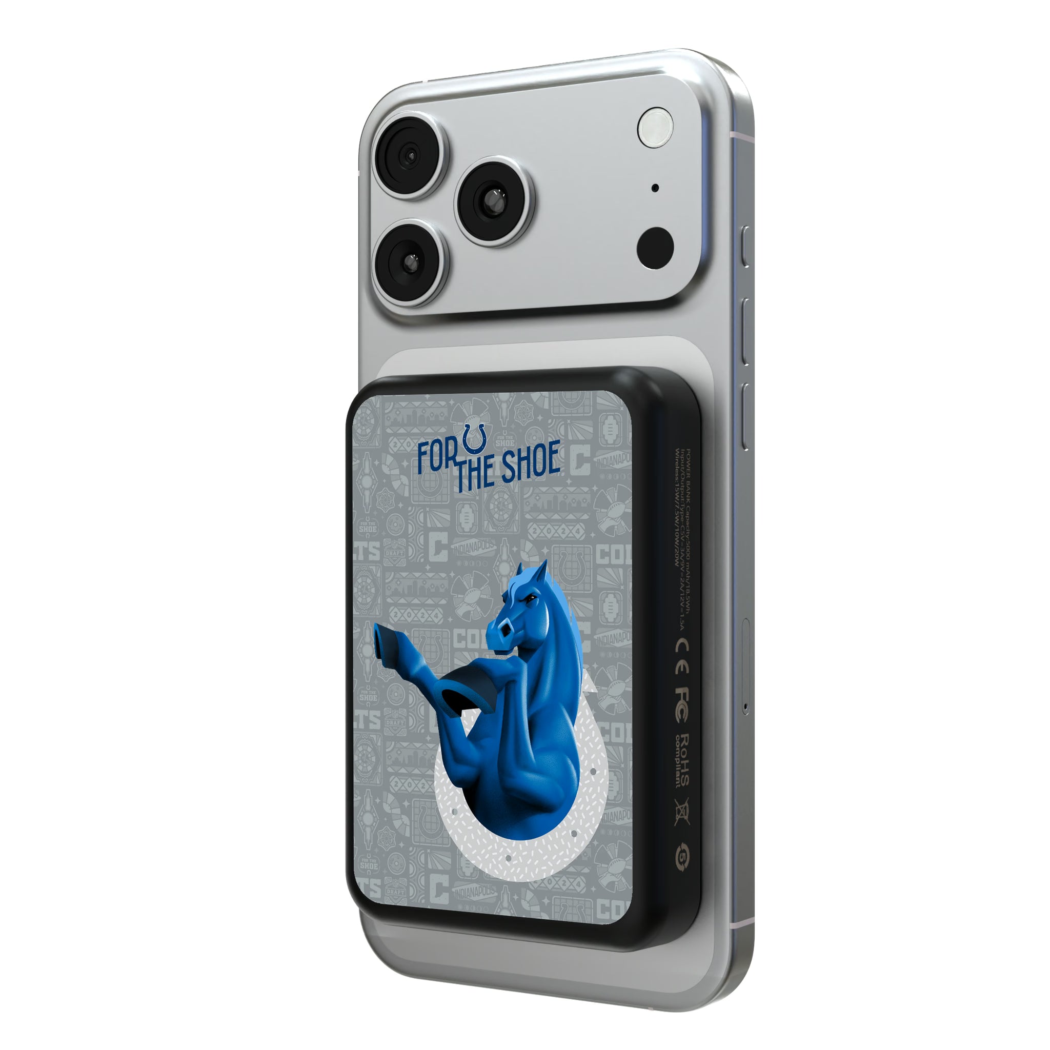 Indianapolis Colts Deco Wireless Mag Power Bank