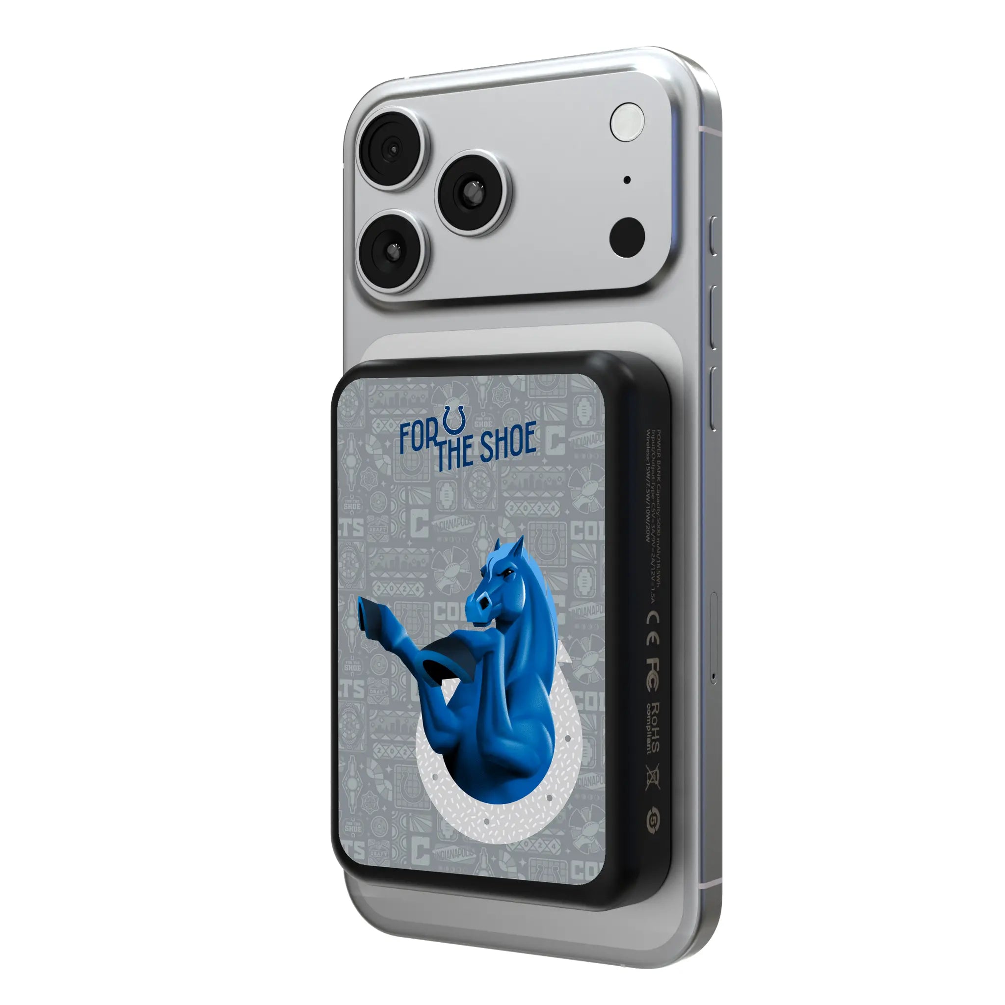 Indianapolis Colts Deco Wireless Mag Power Bank