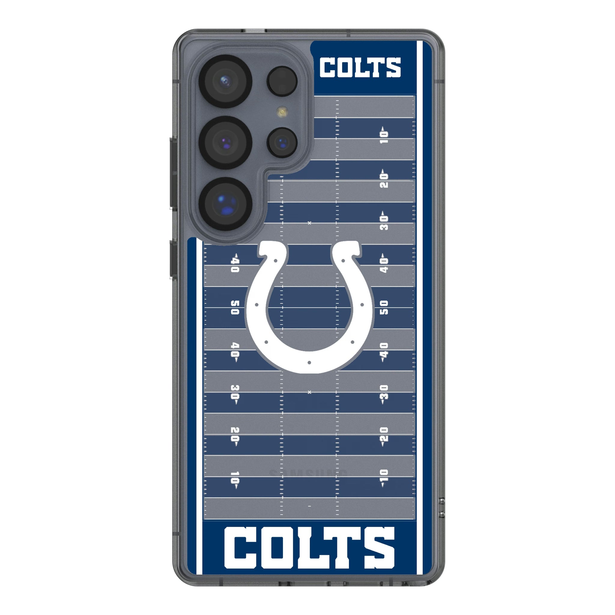 Indianapolis Colts Field Galaxy Clear Phone Case for Samsung Galaxy