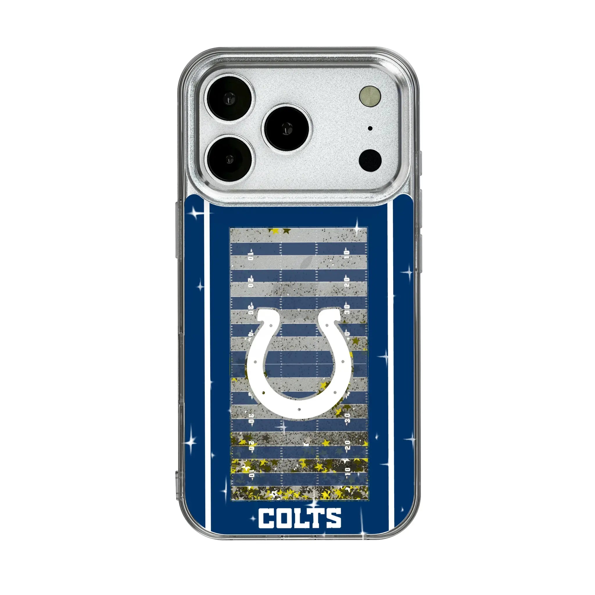 Indianapolis Colts Field iPhone Glitter Phone Case for Apple iPhone