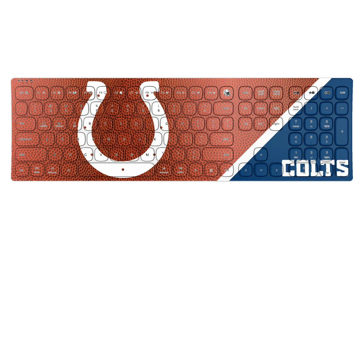 Indianapolis Colts Football KKB605 Curved Wireless Keyboard