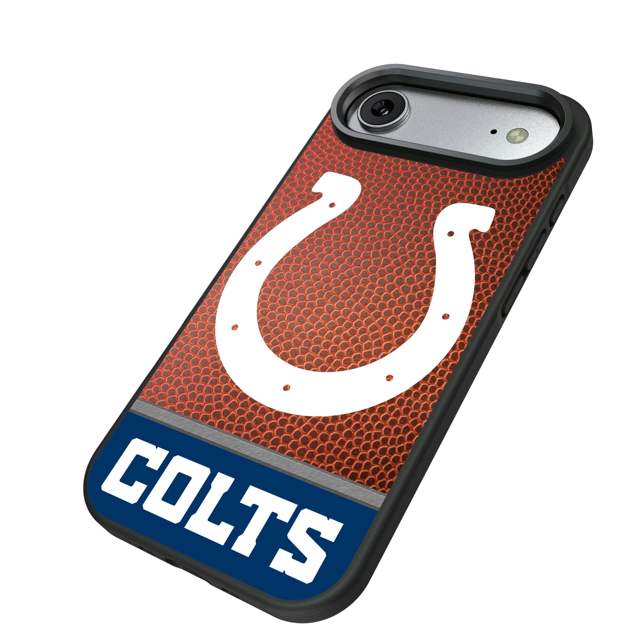 Indianapolis Colts Football Wordmark iPhone Bump Phone Case for Apple iPhone - Isometric View#Device_iPhone Air