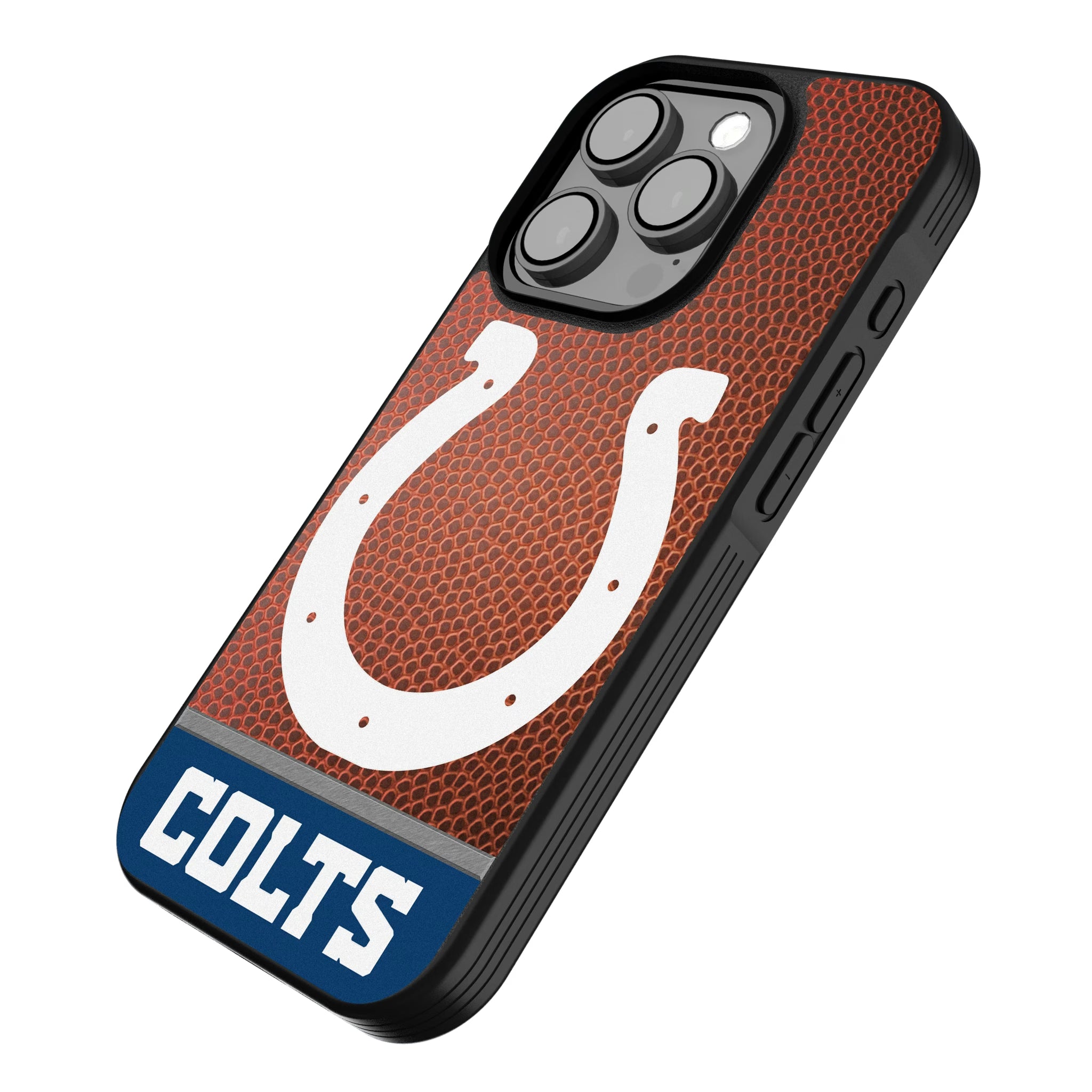 Indianapolis Colts Football Wordmark iPhone Bump Phone Case for Apple iPhone - Isometric View