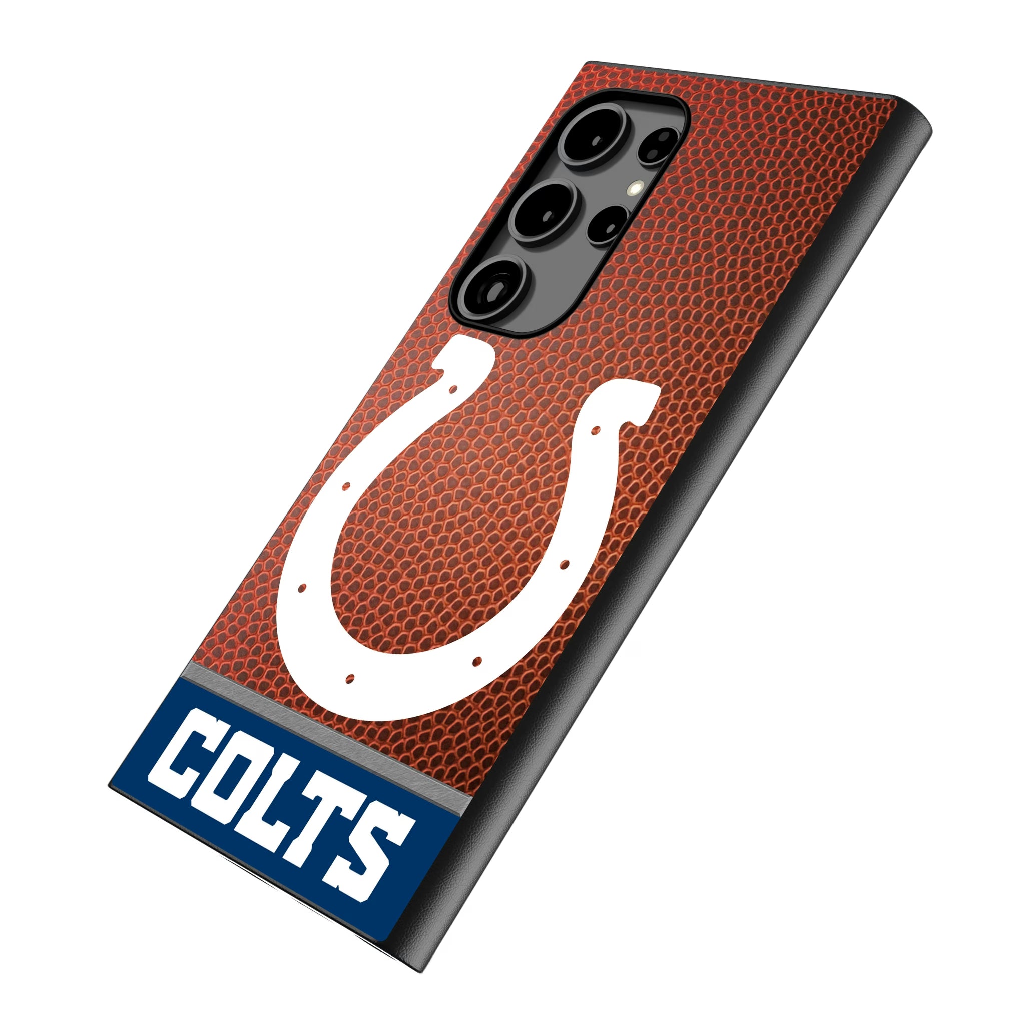 Indianapolis Colts Football Wordmark Galaxy MagSafe Compatible Phone Case for Samsung Galaxy - Isometric View