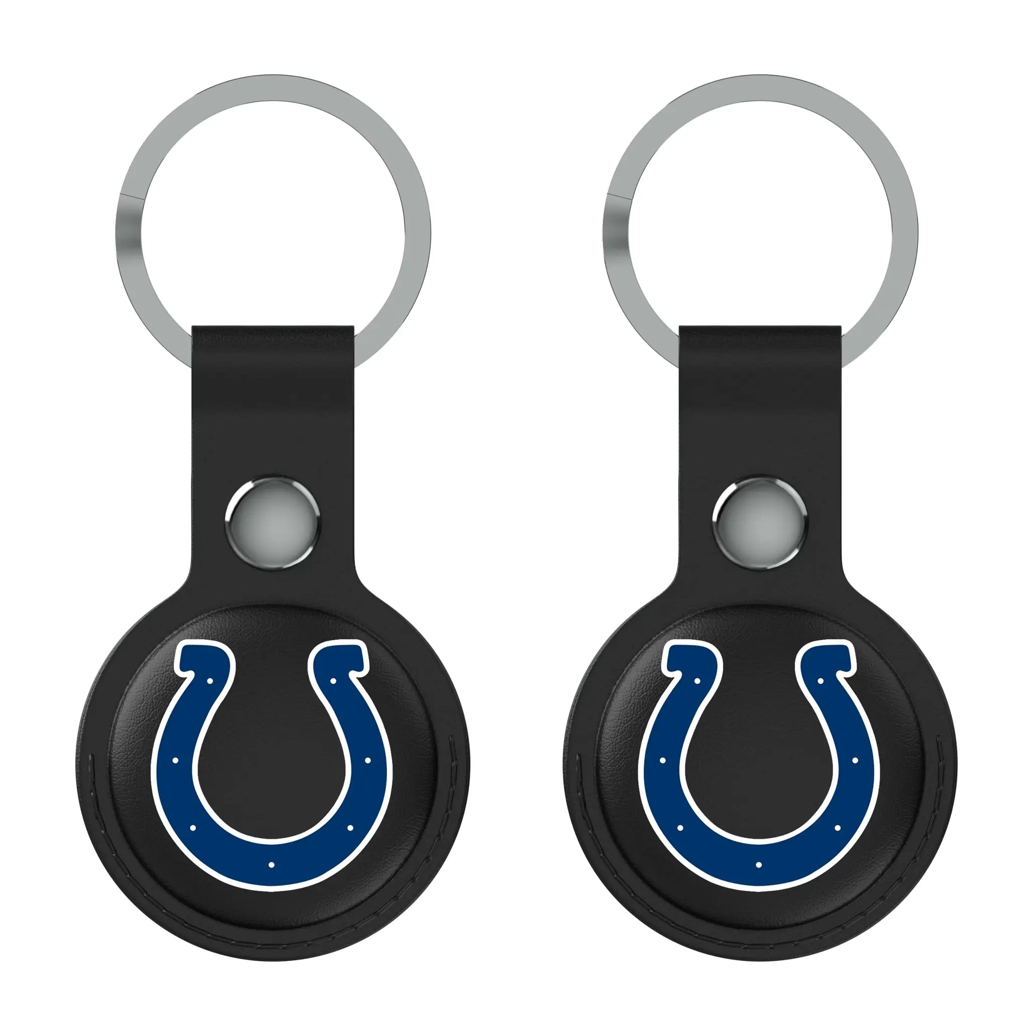 Indianapolis Colts Insignia AirTag Black Airtag Holder 2-Pack