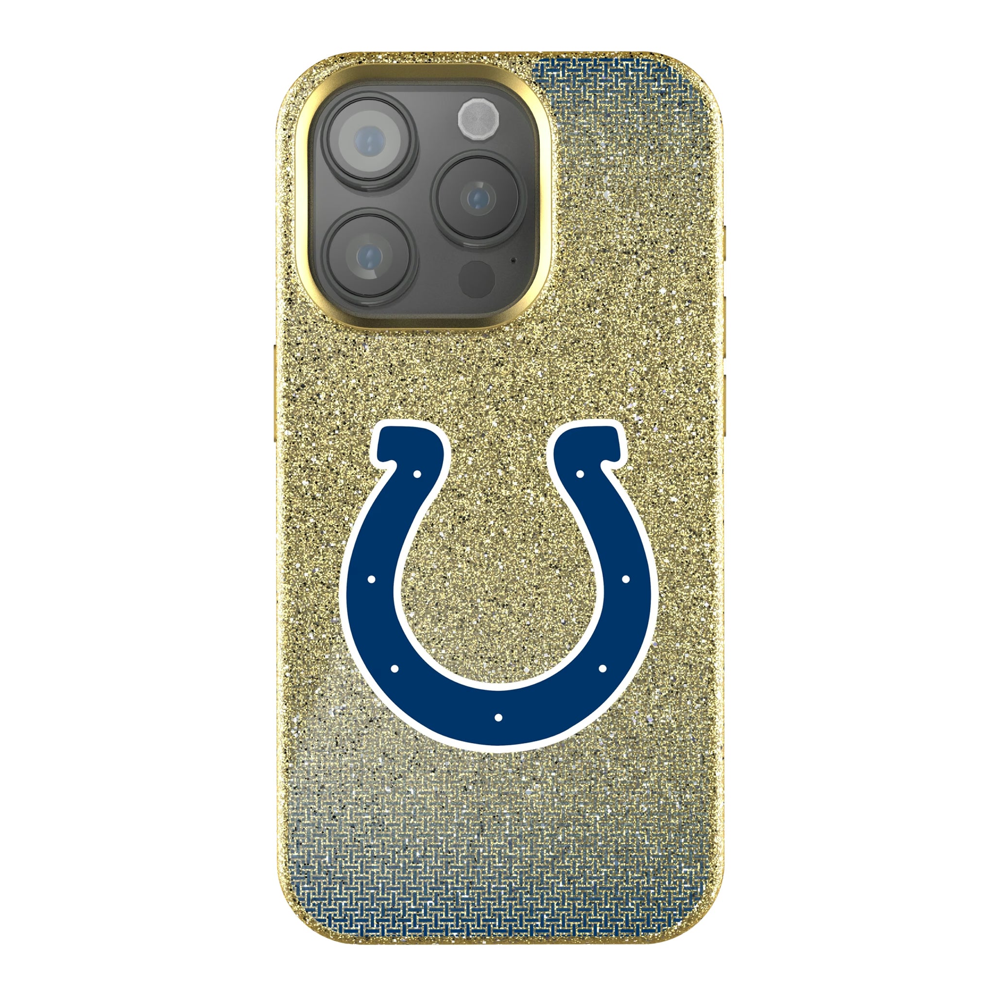 Indianapolis Colts Linen iPhone Bling Phone Case for Apple iPhone