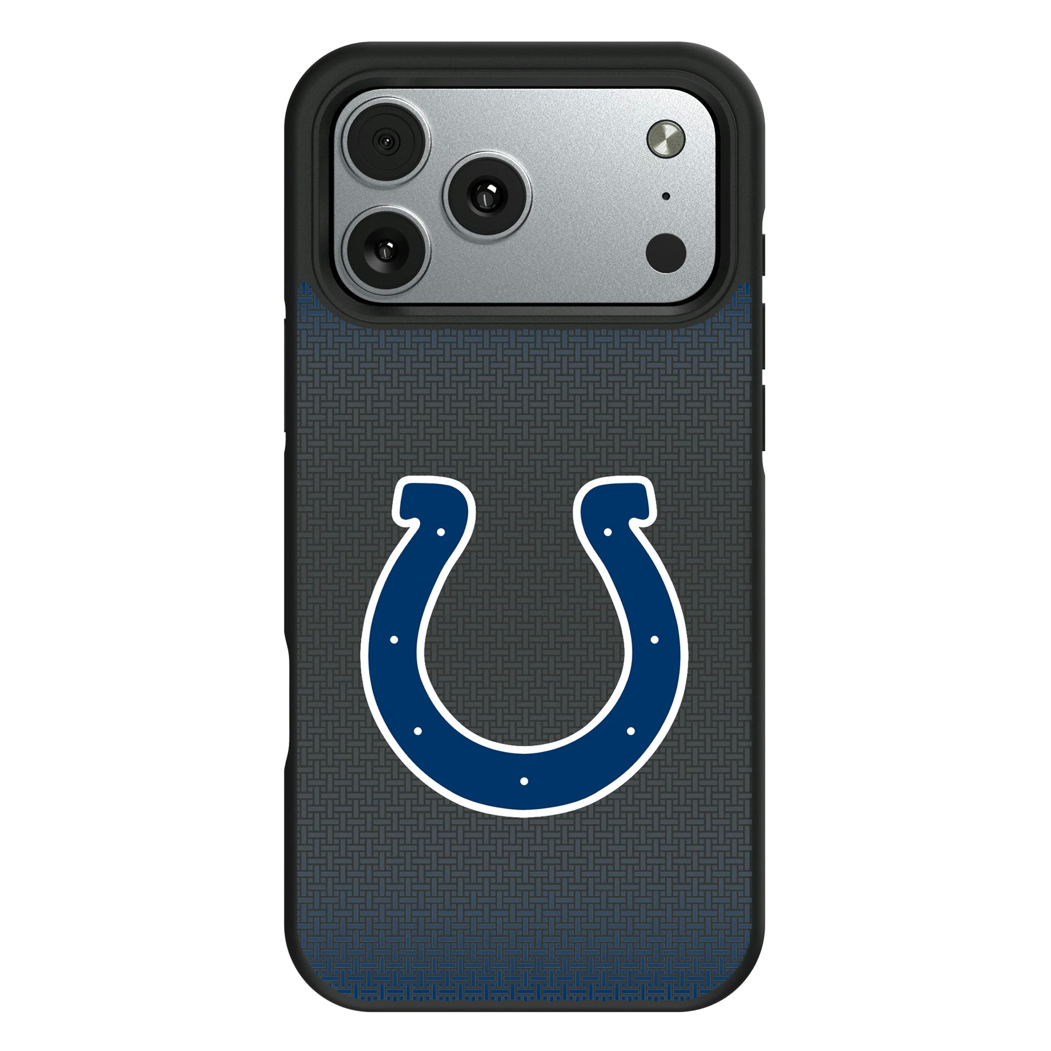 Indianapolis Colts Linen iPhone Bump Phone Case for Apple iPhone#Device_iPhone 17 Pro Max