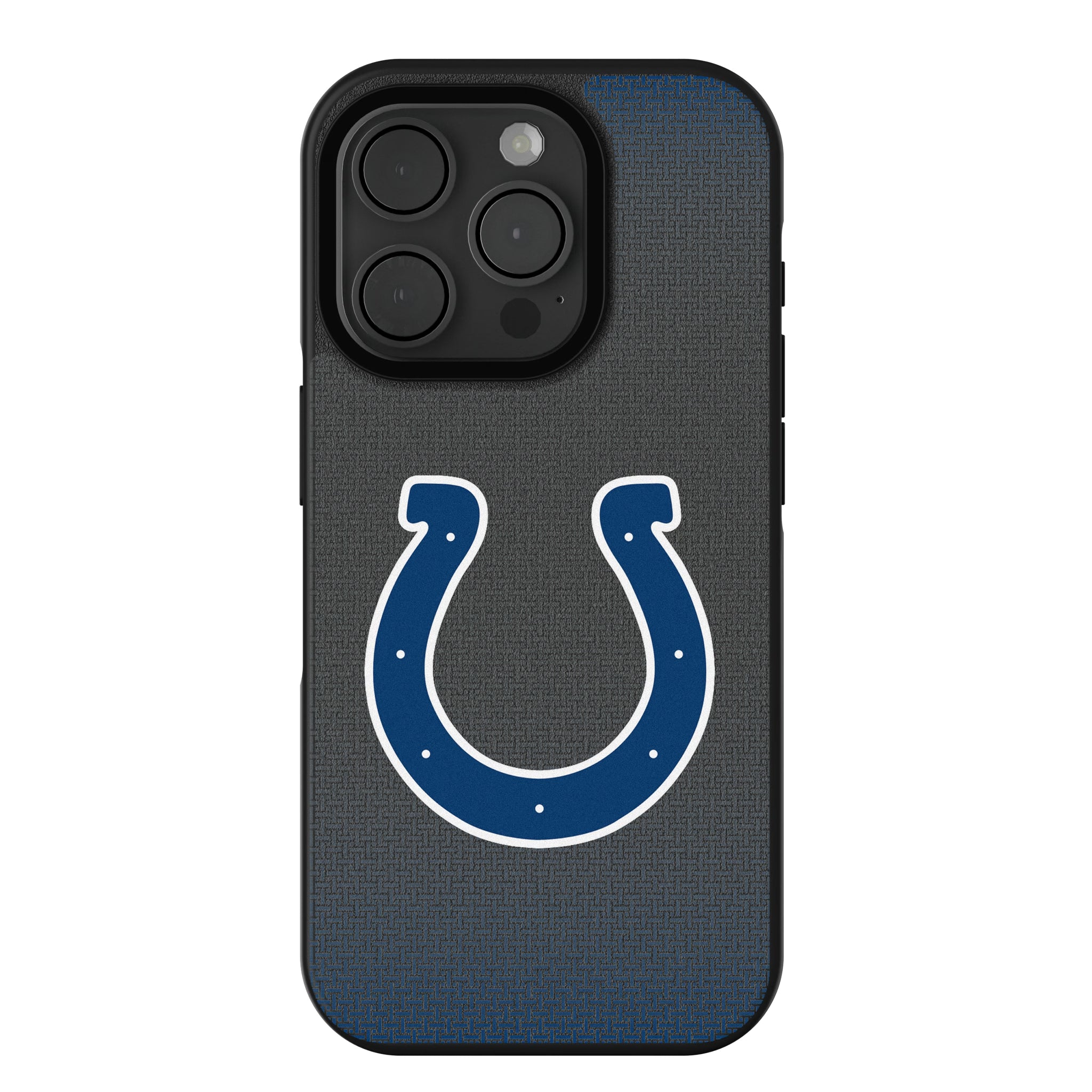 Indianapolis Colts Linen iPhone Bump Phone Case for Apple iPhone