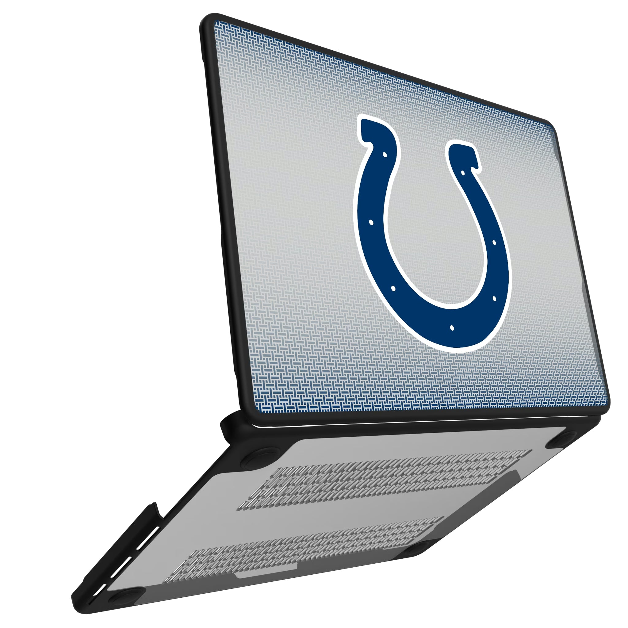 Indianapolis Colts Linen MacBook Laptop Case for Apple MacBook#Device_MacBook Pro (14-inch, 2021) / MacBook Pro (14-inch, 2023) / MacBook Pro (14-inch, 2024)