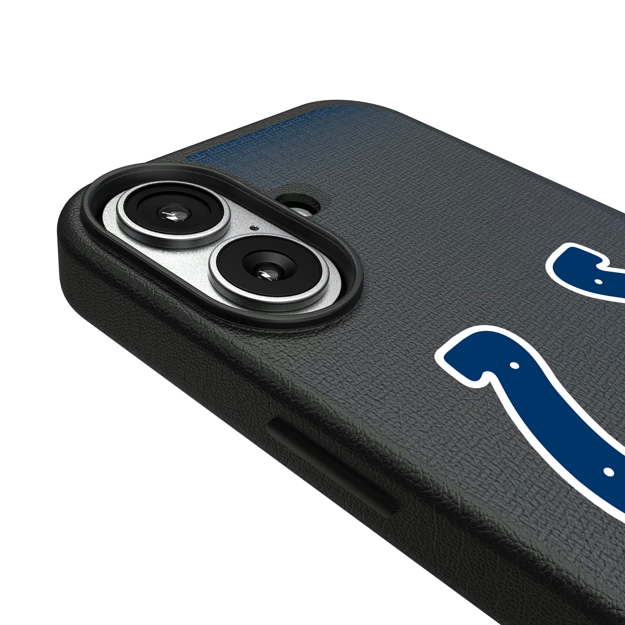 Indianapolis Colts Linen iPhone MagSafe Compatible Phone Case for Apple iPhone - Detail#Device_iPhone 17