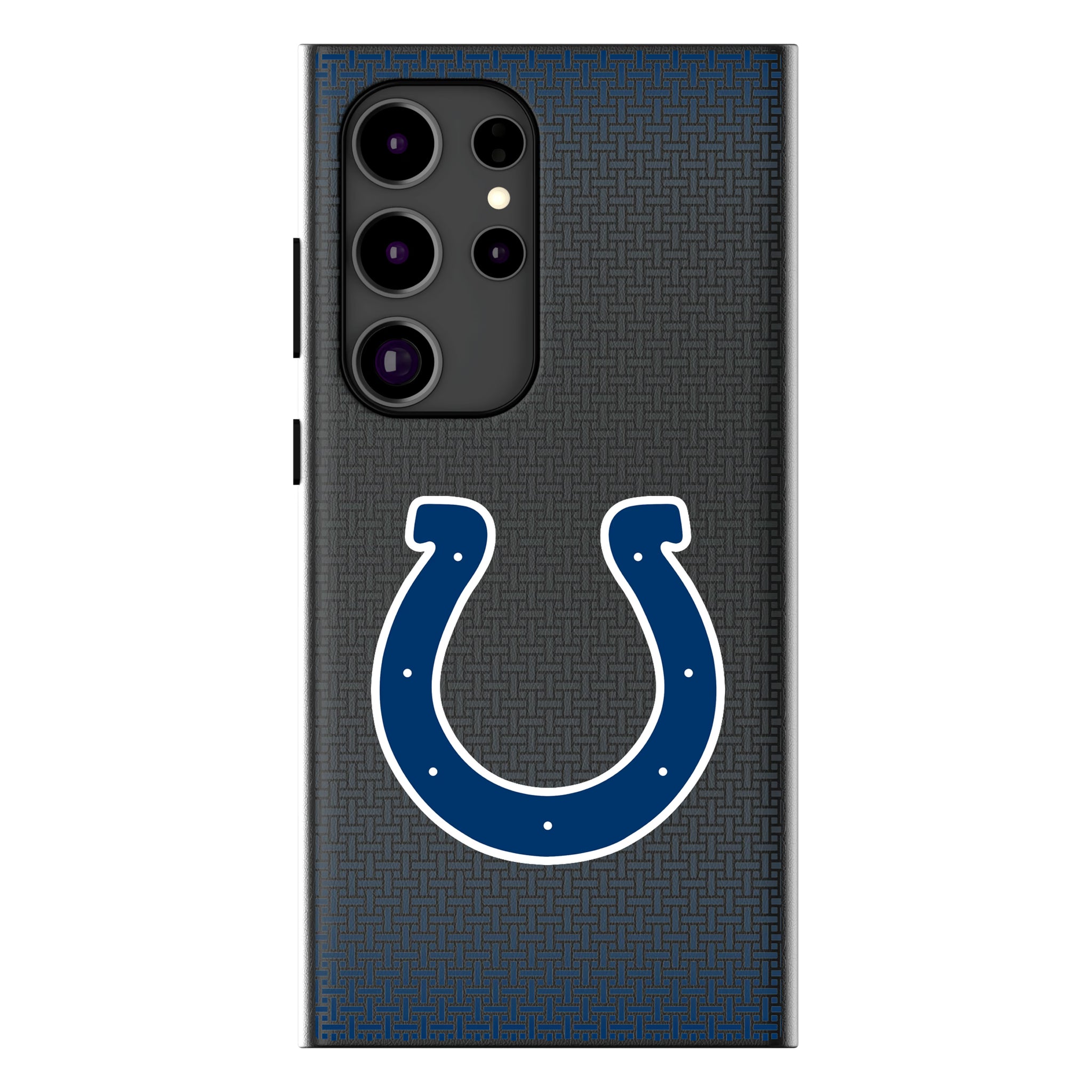 Indianapolis Colts Linen Galaxy MagSafe Compatible Phone Case for Samsung Galaxy