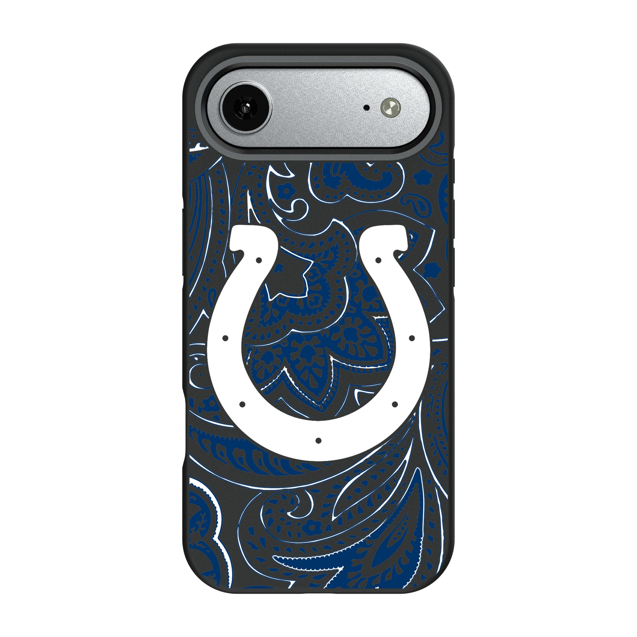 Indianapolis Colts Paisley iPhone Bump Phone Case for Apple iPhone#Device_iPhone Air