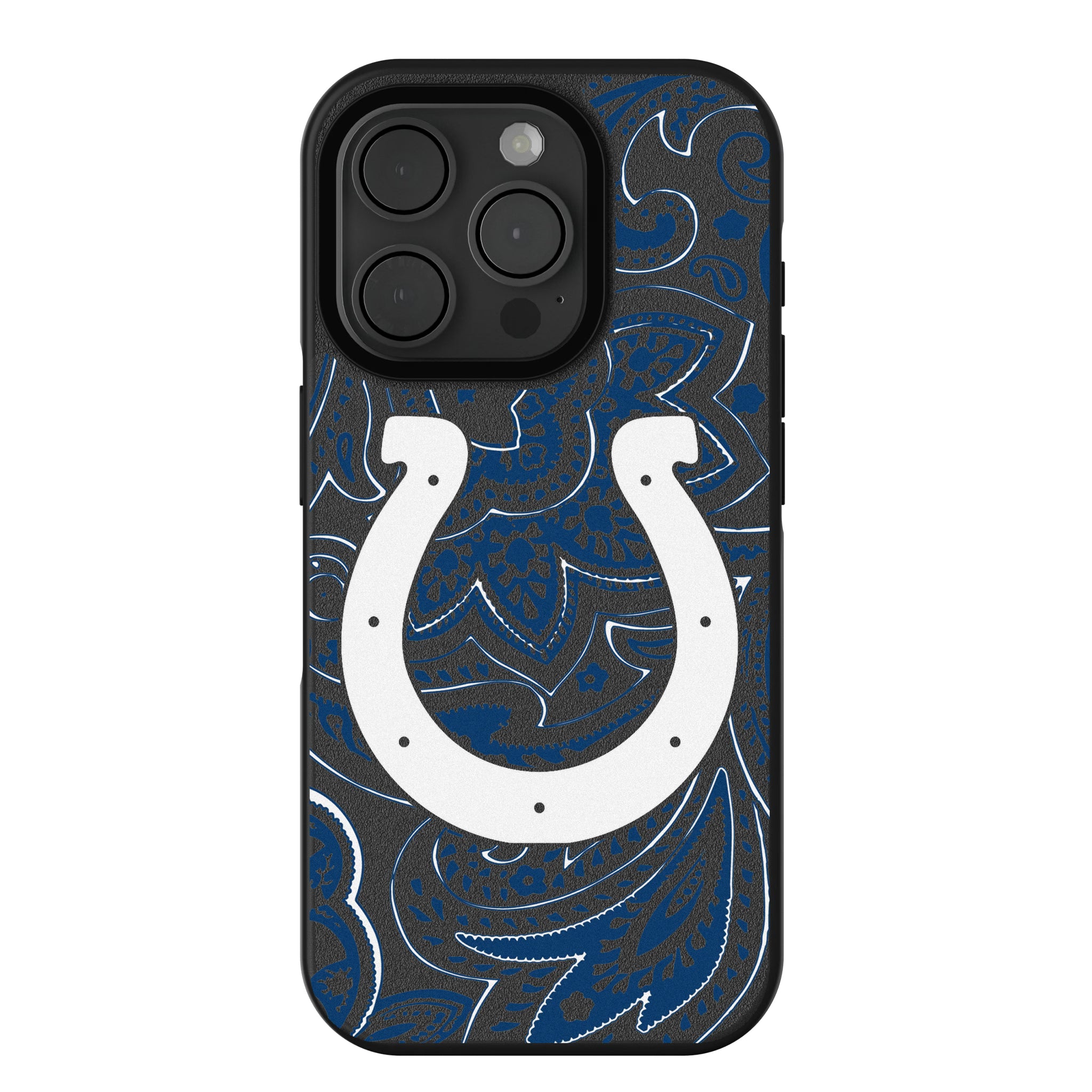 Indianapolis Colts Paisley iPhone Bump Phone Case for Apple iPhone