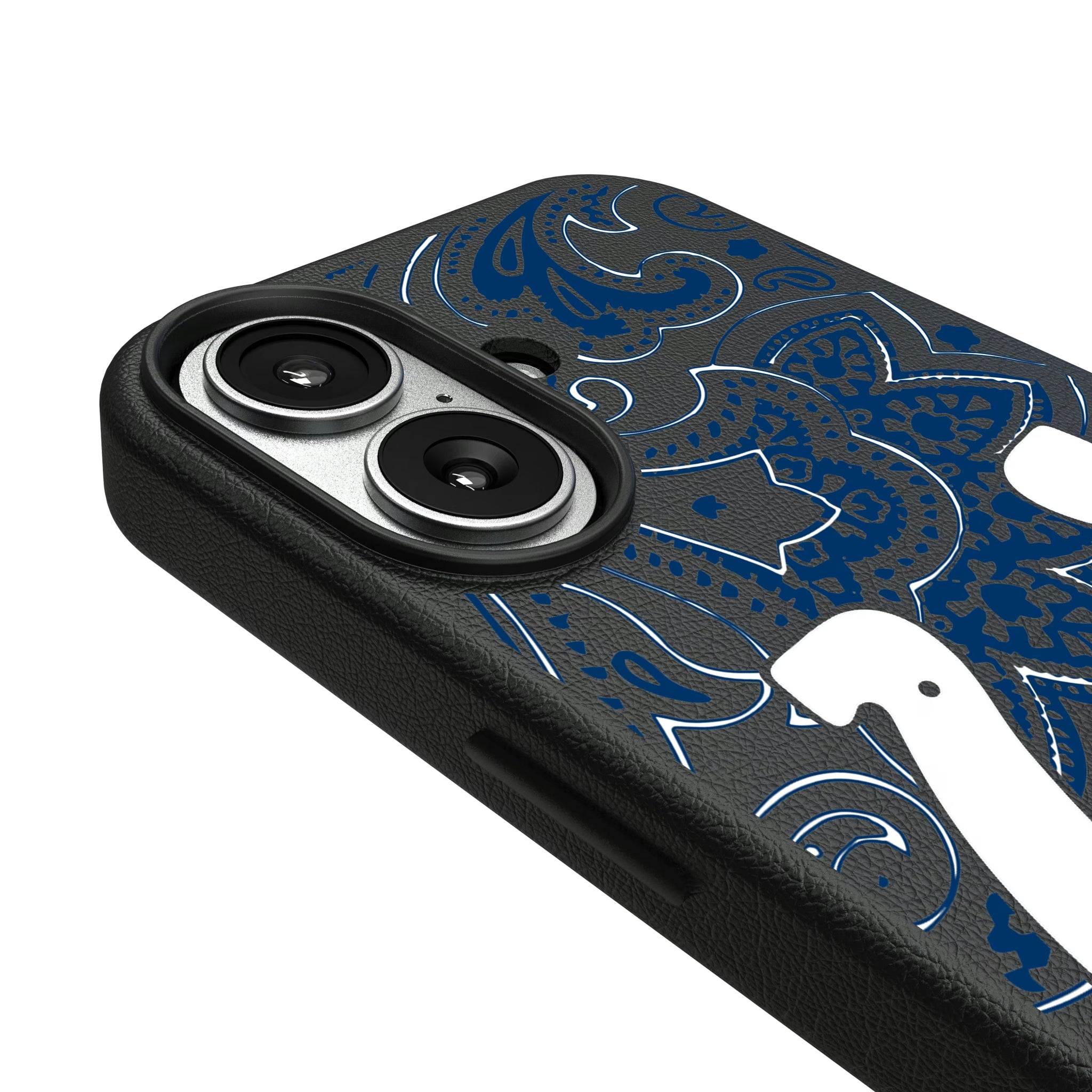 Indianapolis Colts Paisley iPhone MagSafe Compatible Phone Case for Apple iPhone - Detail#Device_iPhone 17