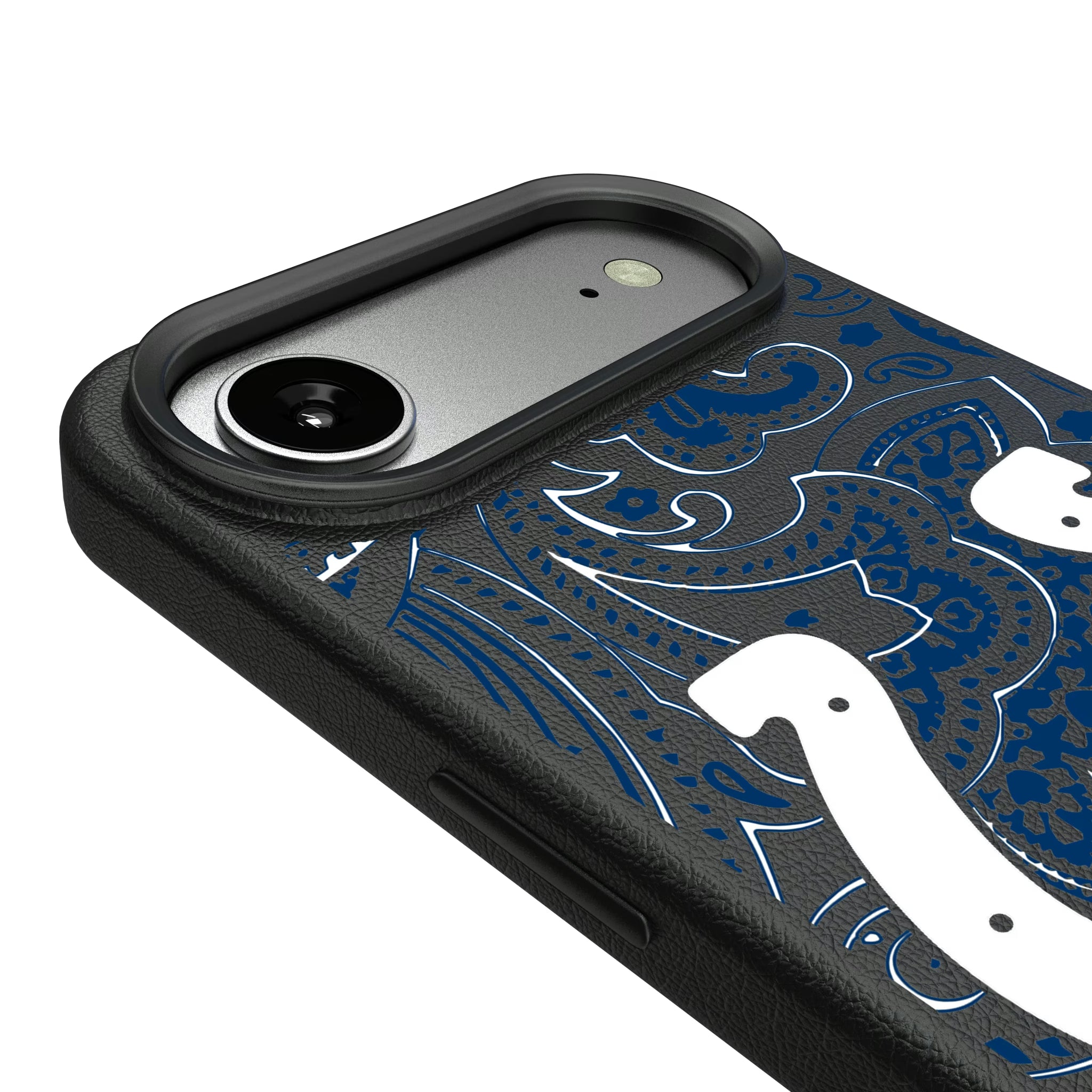Indianapolis Colts Paisley iPhone MagSafe Compatible Phone Case for Apple iPhone - Detail#Device_iPhone Air