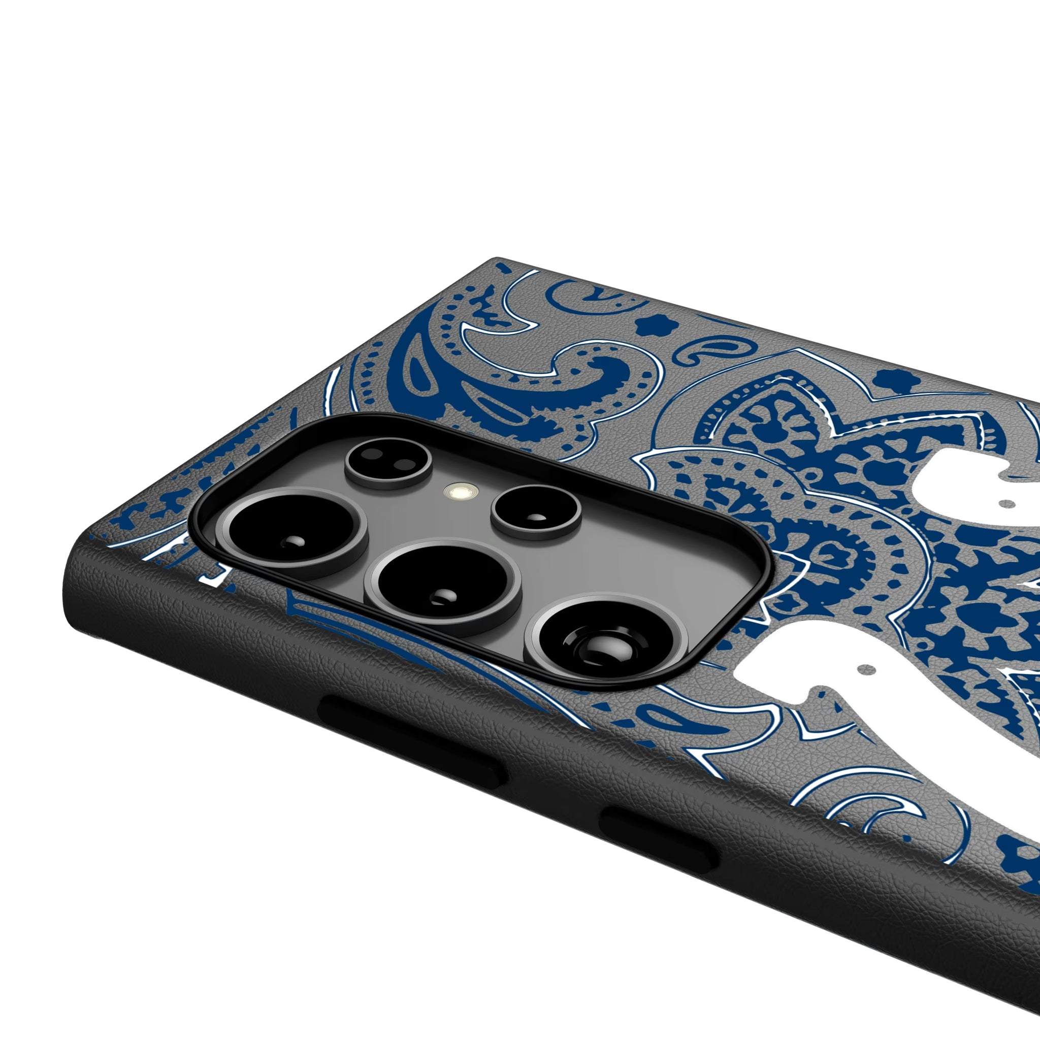 Indianapolis Colts Paisley Galaxy MagSafe Compatible Phone Case for Samsung Galaxy - Detail