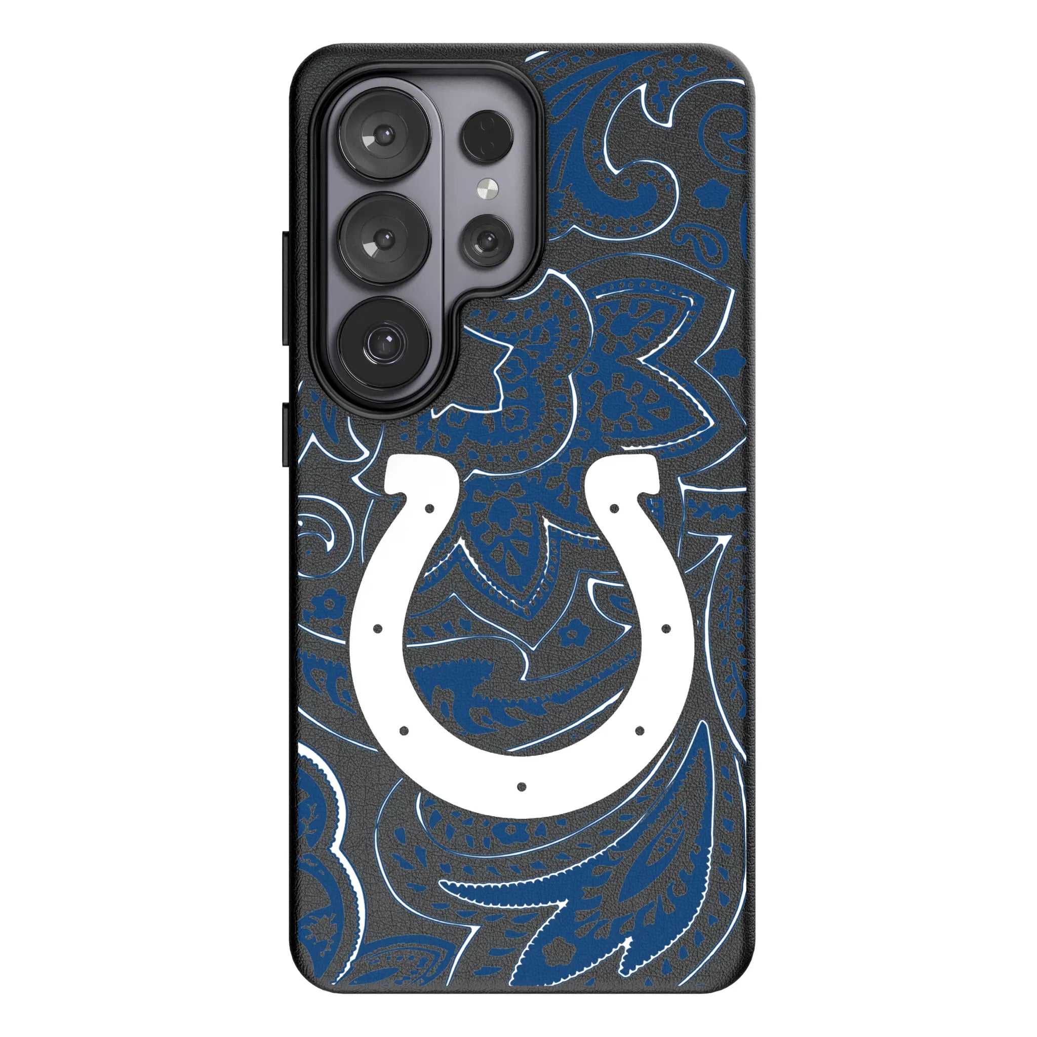 Indianapolis Colts Paisley Galaxy MagSafe Compatible Phone Case for Samsung Galaxy#Device_Galaxy S26 Ultra