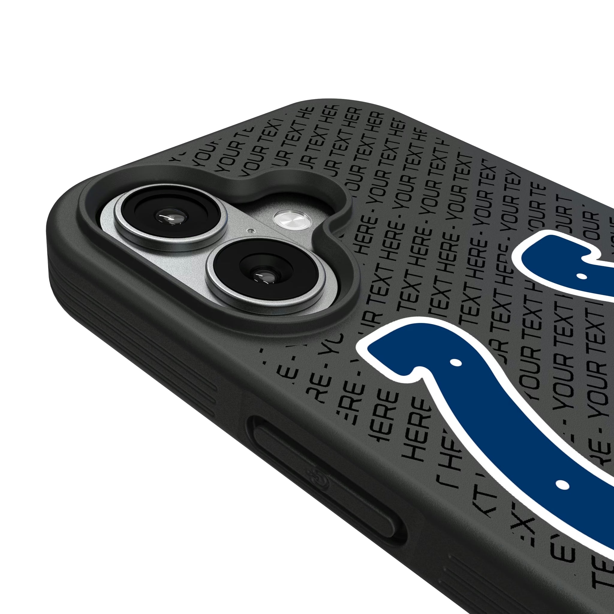 Indianapolis Colts Personalized EndZone Plus iPhone Bump Phone Case for Apple iPhone - Detail#Device_iPhone 17