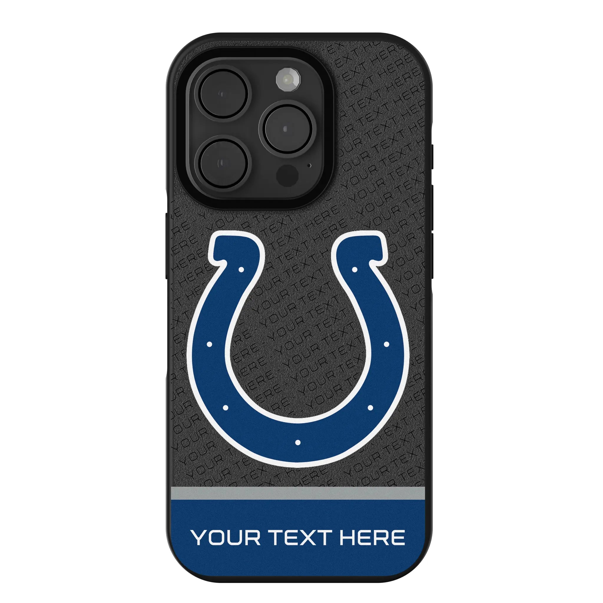 Indianapolis Colts Personalized EndZone Plus iPhone Bump Phone Case for Apple iPhone