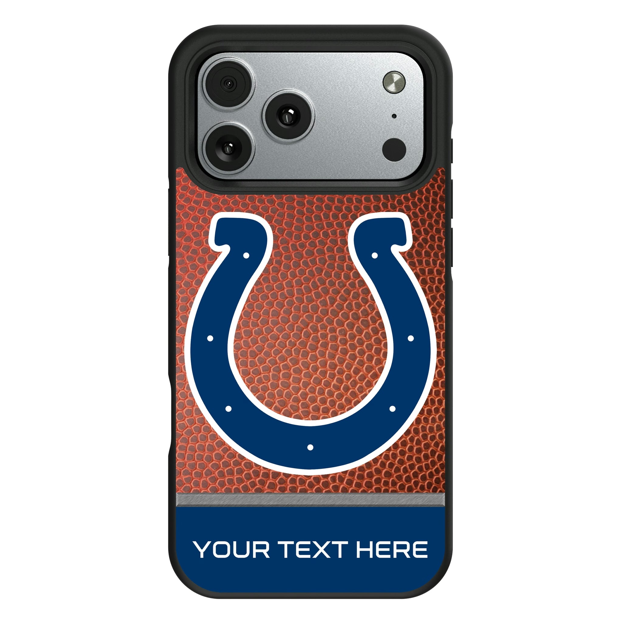 Indianapolis Colts Personalized Football iPhone Bump Phone Case for Apple iPhone#Device_iPhone 17 Pro Max