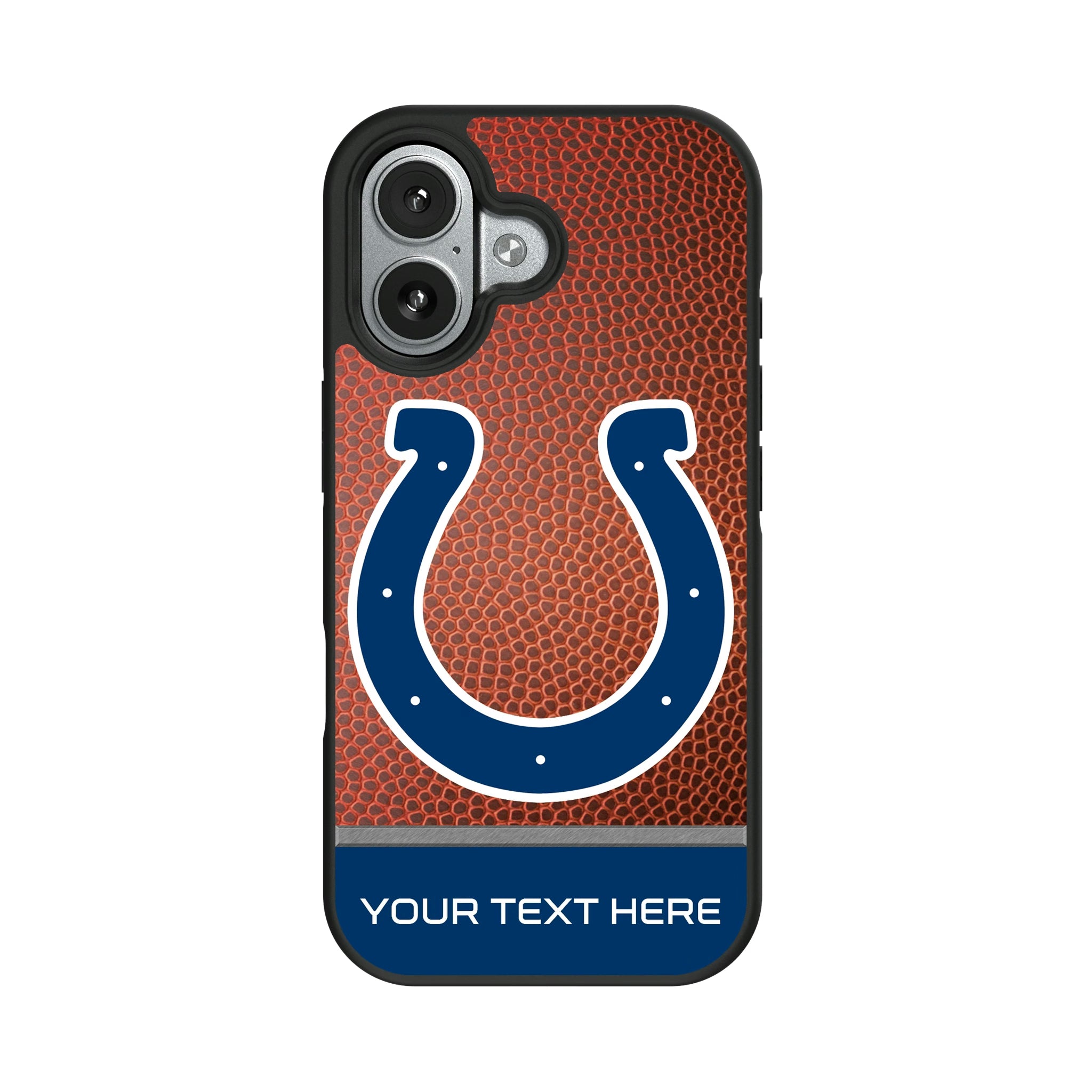 Indianapolis Colts Personalized Football iPhone Bump Phone Case for Apple iPhone#Device_iPhone 17