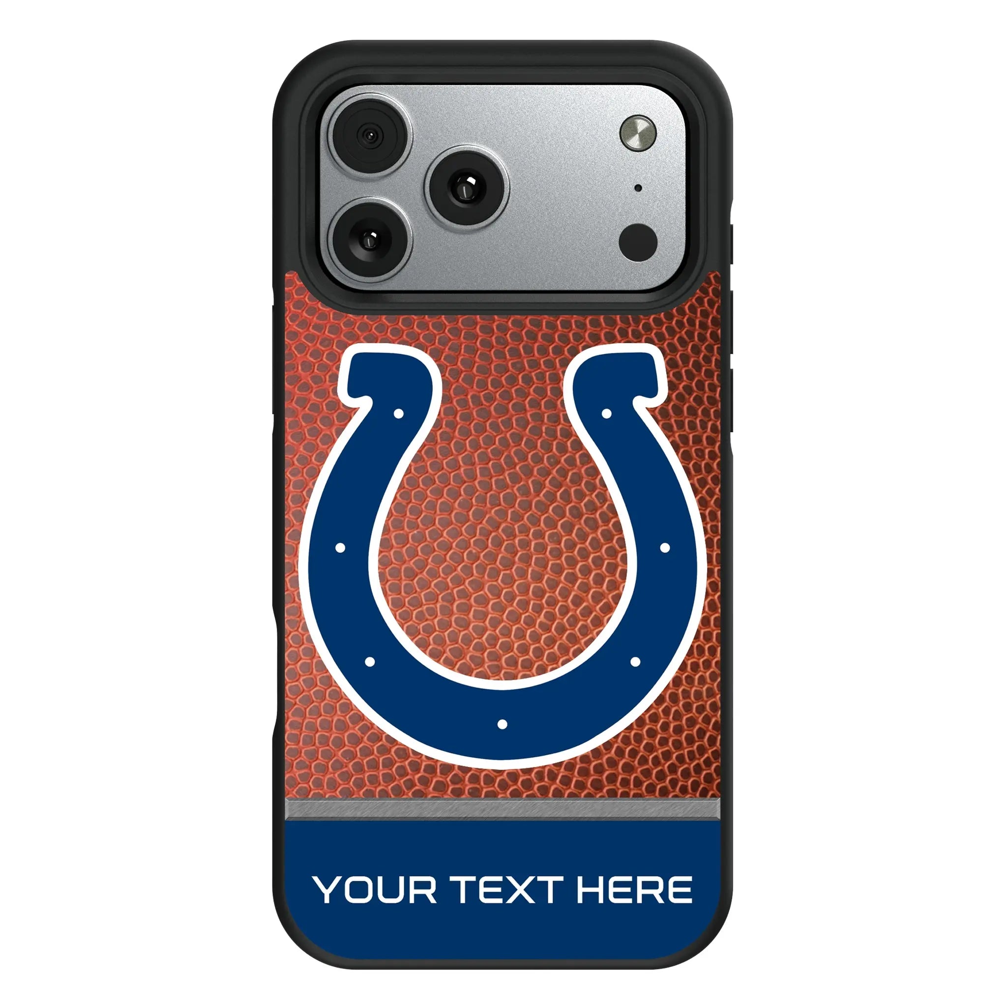 Indianapolis Colts Personalized Football iPhone Bump Phone Case for Apple iPhone#Device_iPhone 17 Pro Max