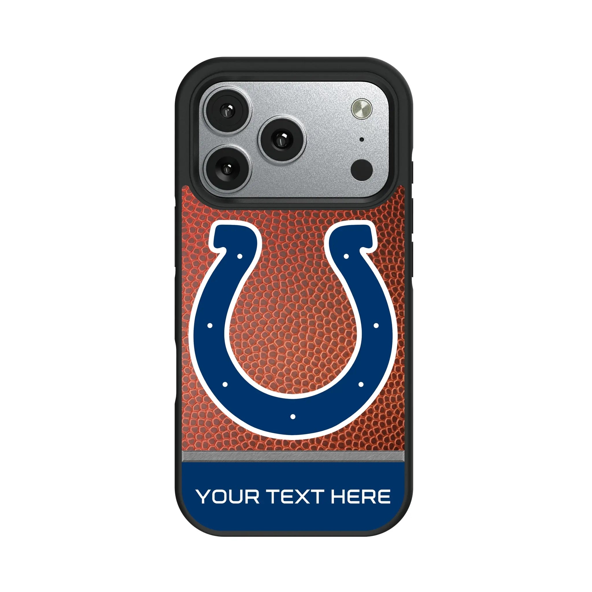 Indianapolis Colts Personalized Football iPhone Bump Phone Case for Apple iPhone#Device_iPhone 17 Pro