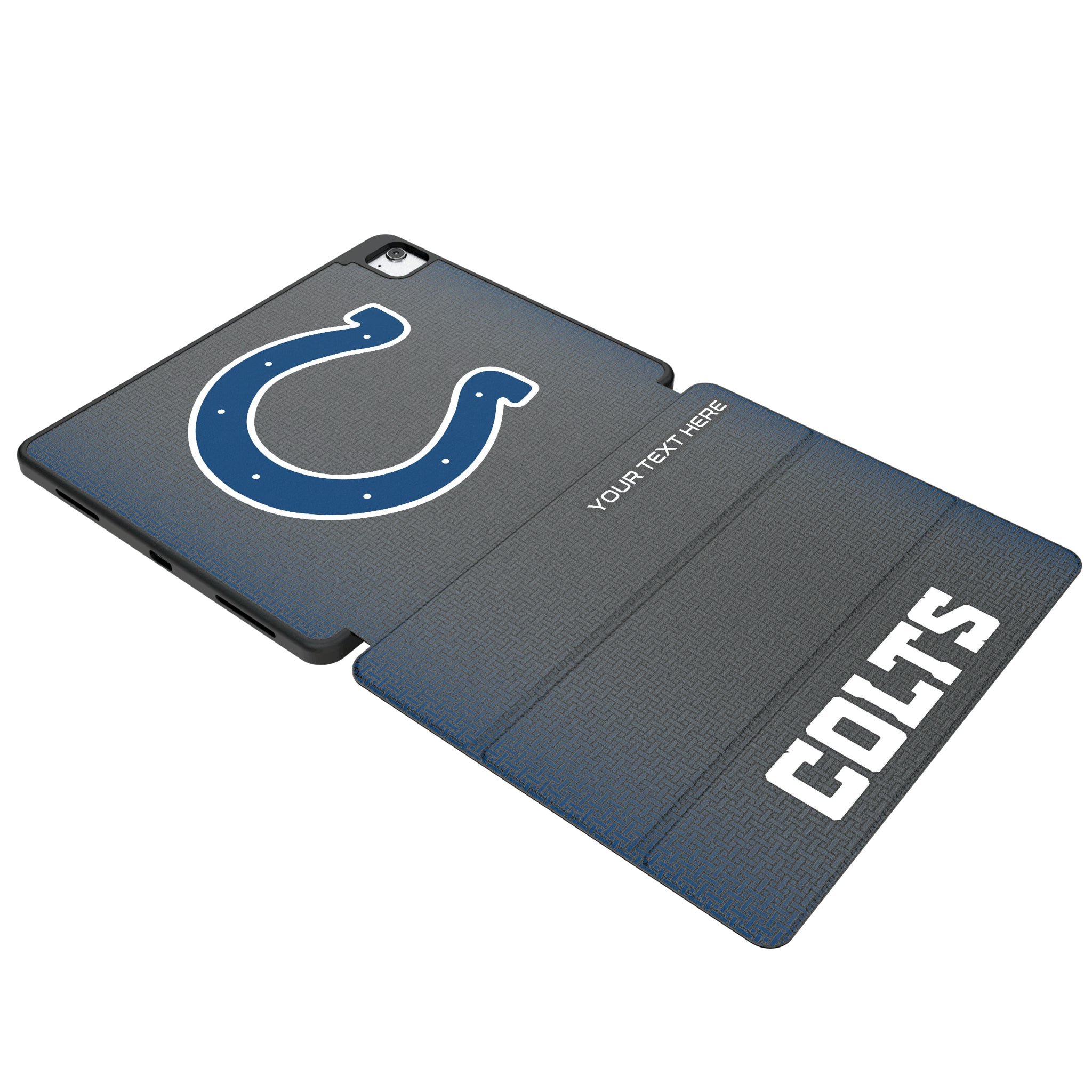 Indianapolis Colts Personalized Linen iPad Tablet Case for Apple iPad