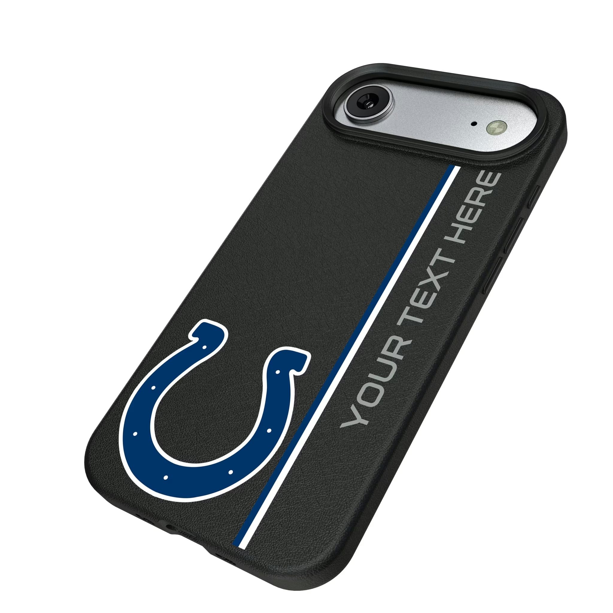 Indianapolis Colts Personalized Sidebard iPhone MagSafe Compatible Phone Case for Apple iPhone - Isometric View#Device_iPhone Air