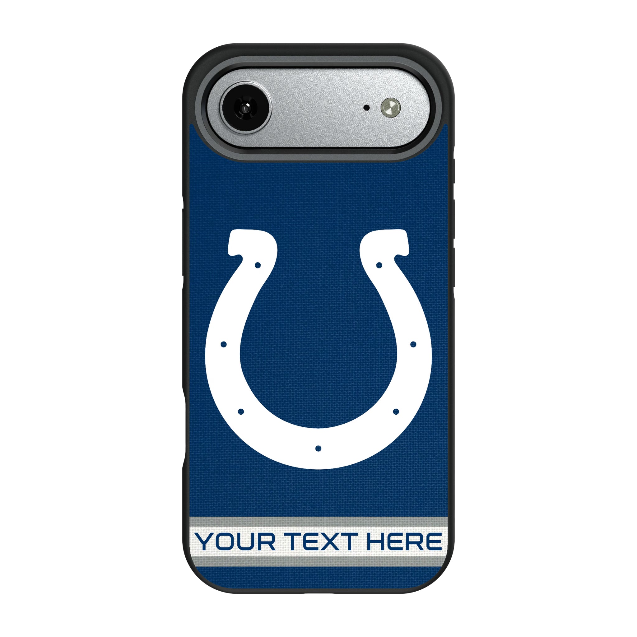 Indianapolis Colts Personalized Stripe iPhone Bump Phone Case for Apple iPhone#Device_iPhone Air