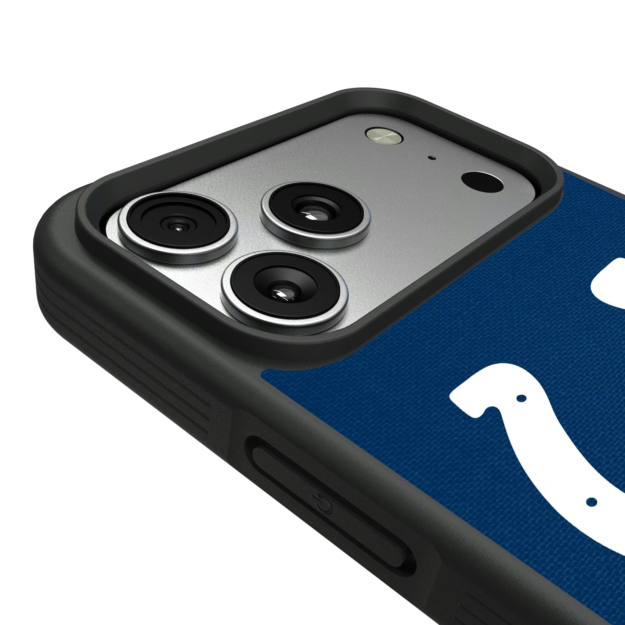 Indianapolis Colts Personalized Stripe iPhone Bump Phone Case for Apple iPhone - Detail#Device_iPhone 17 Pro Max