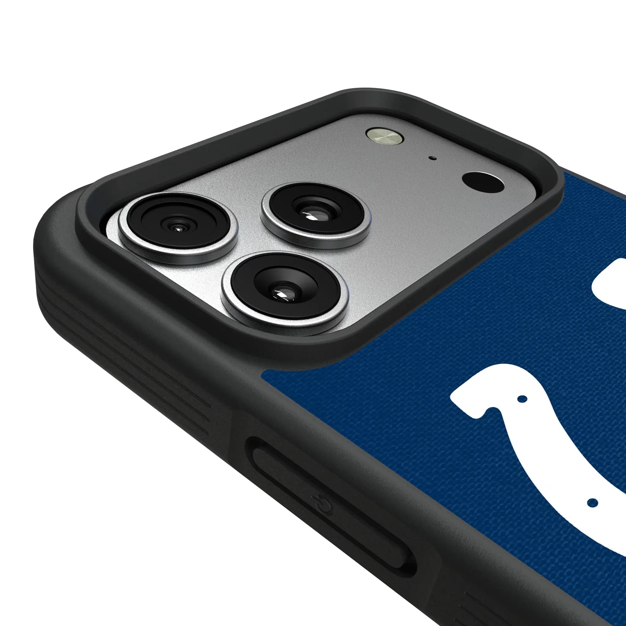 Indianapolis Colts Personalized Stripe iPhone Bump Phone Case for Apple iPhone - Detail#Device_iPhone 17 Pro Max