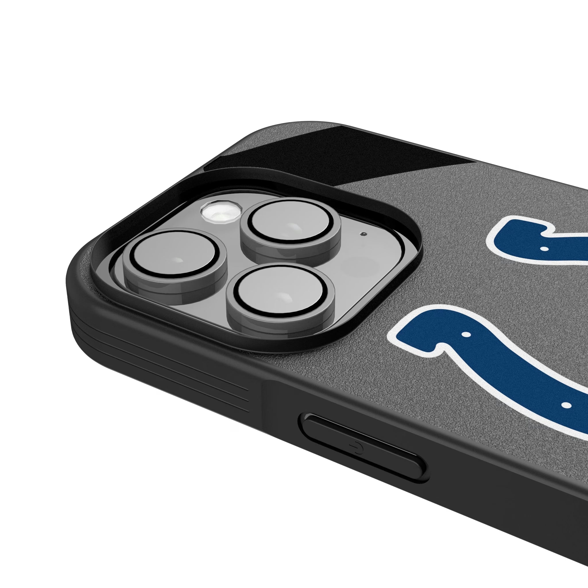 Indianapolis Colts Personalized Tilt iPhone Bump Phone Case for Apple iPhone - Detail
