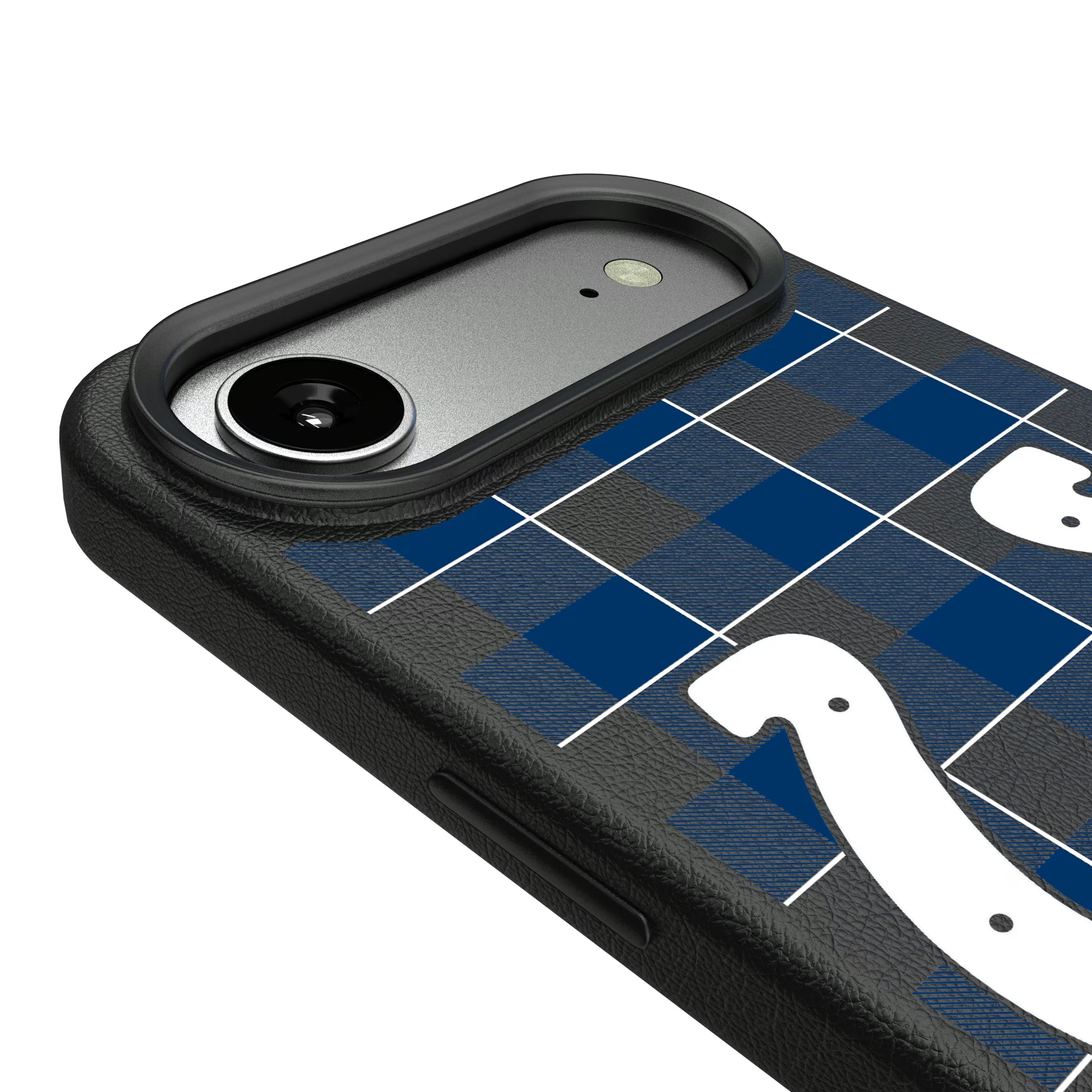 Indianapolis Colts Plaid iPhone MagSafe Compatible Phone Case for Apple iPhone - Detail#Device_iPhone Air