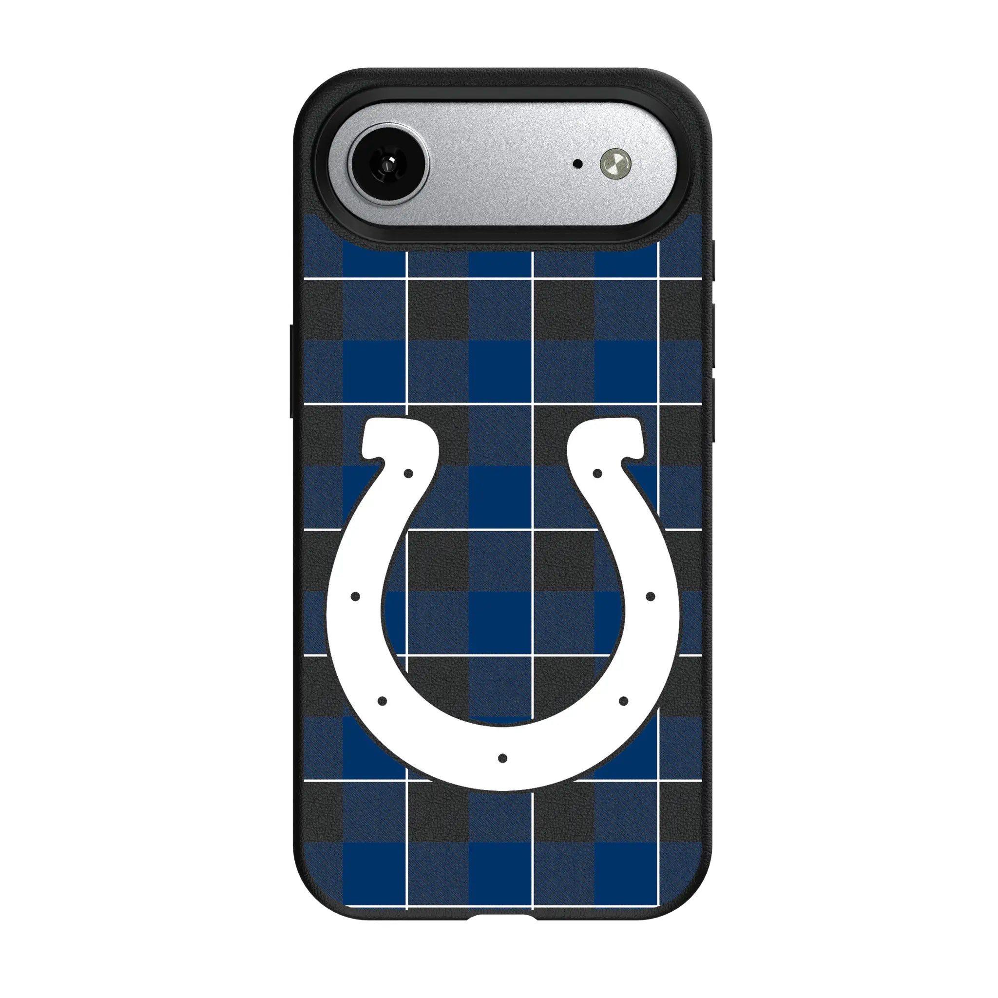 Indianapolis Colts Plaid iPhone MagSafe Compatible Phone Case for Apple iPhone#Device_iPhone Air