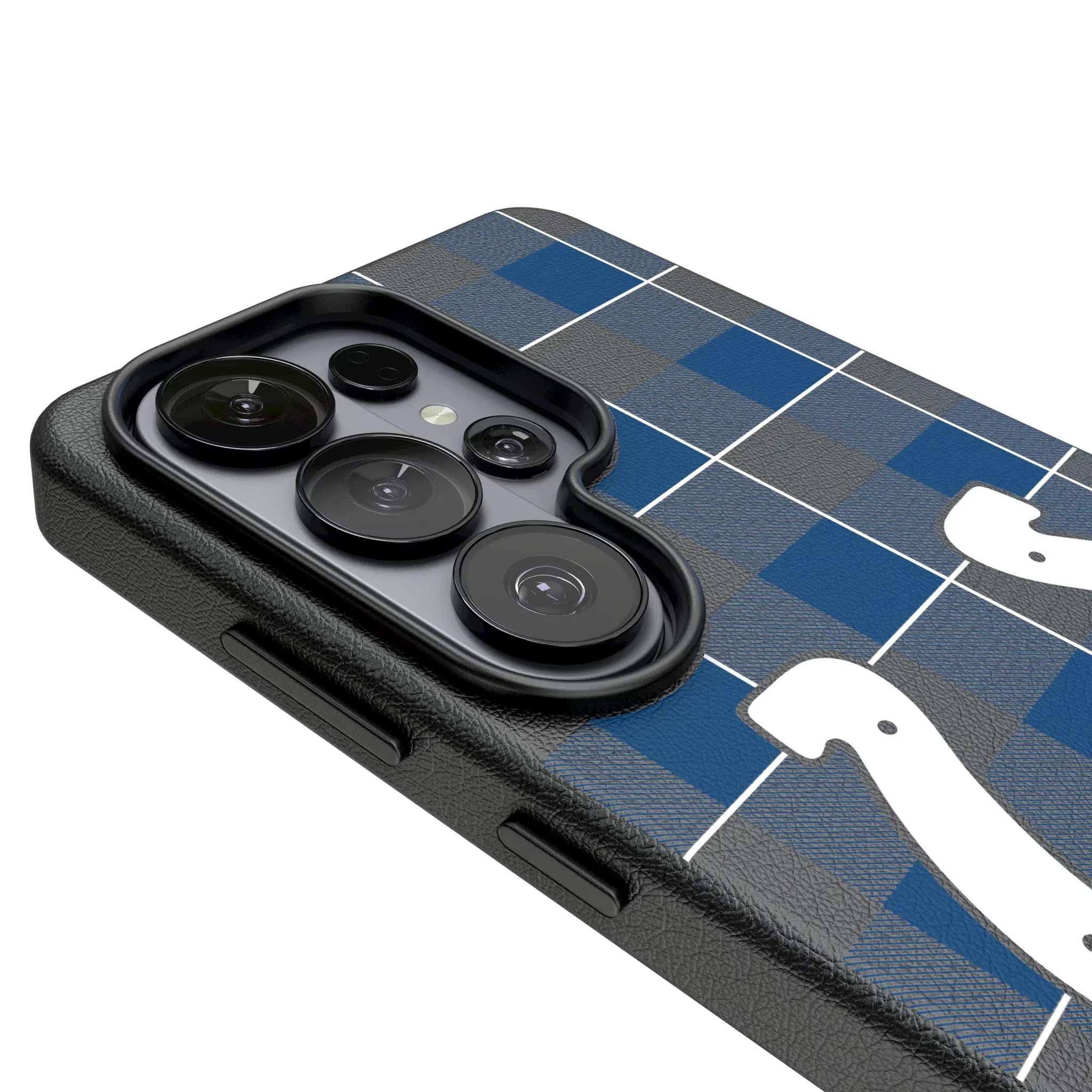 Indianapolis Colts Plaid Galaxy MagSafe Compatible Phone Case for Samsung Galaxy - Detail#Device_Galaxy S26 Ultra