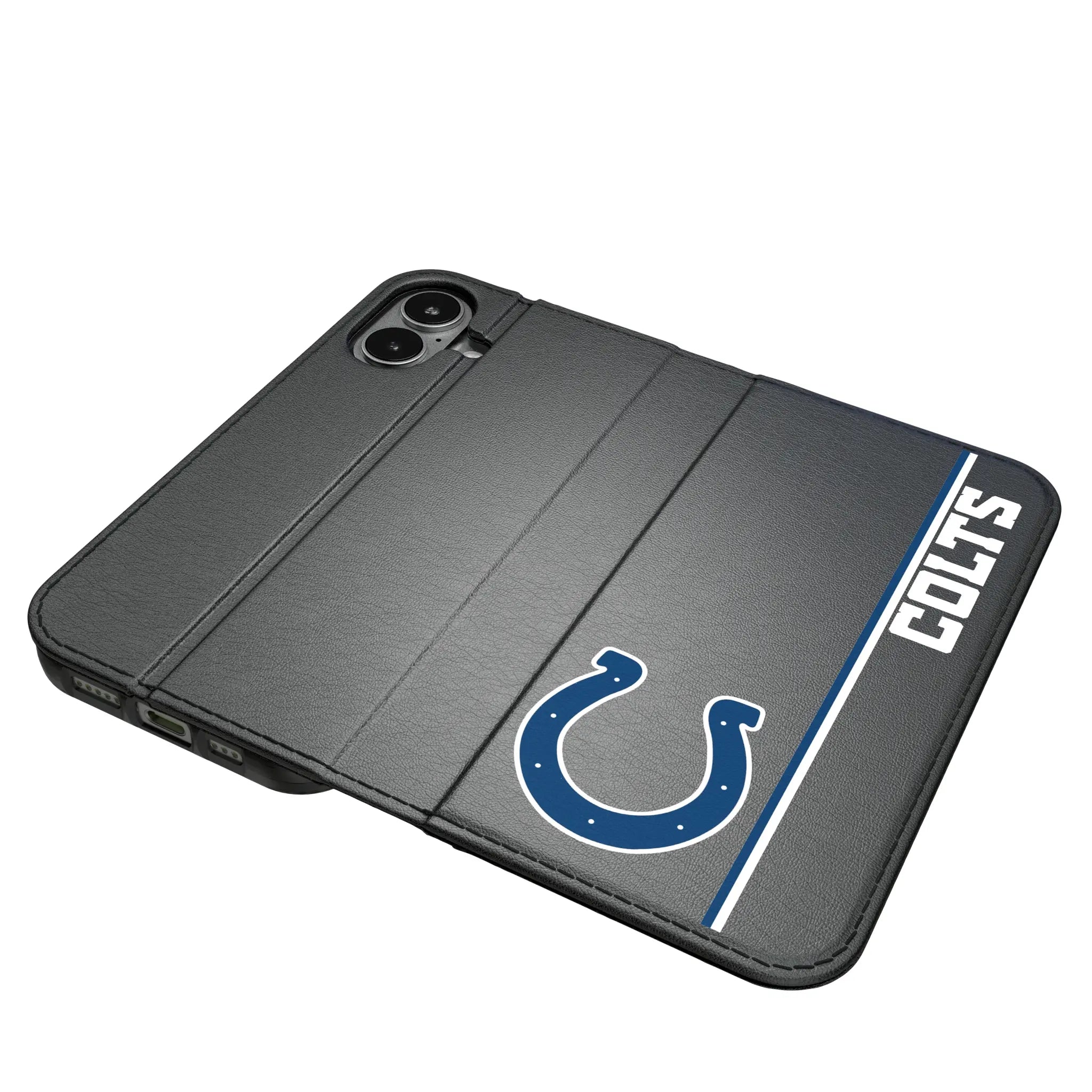 Indianapolis Colts Sidebar iPhone Folio Phone Case for Apple iPhone#Device_iPhone 17