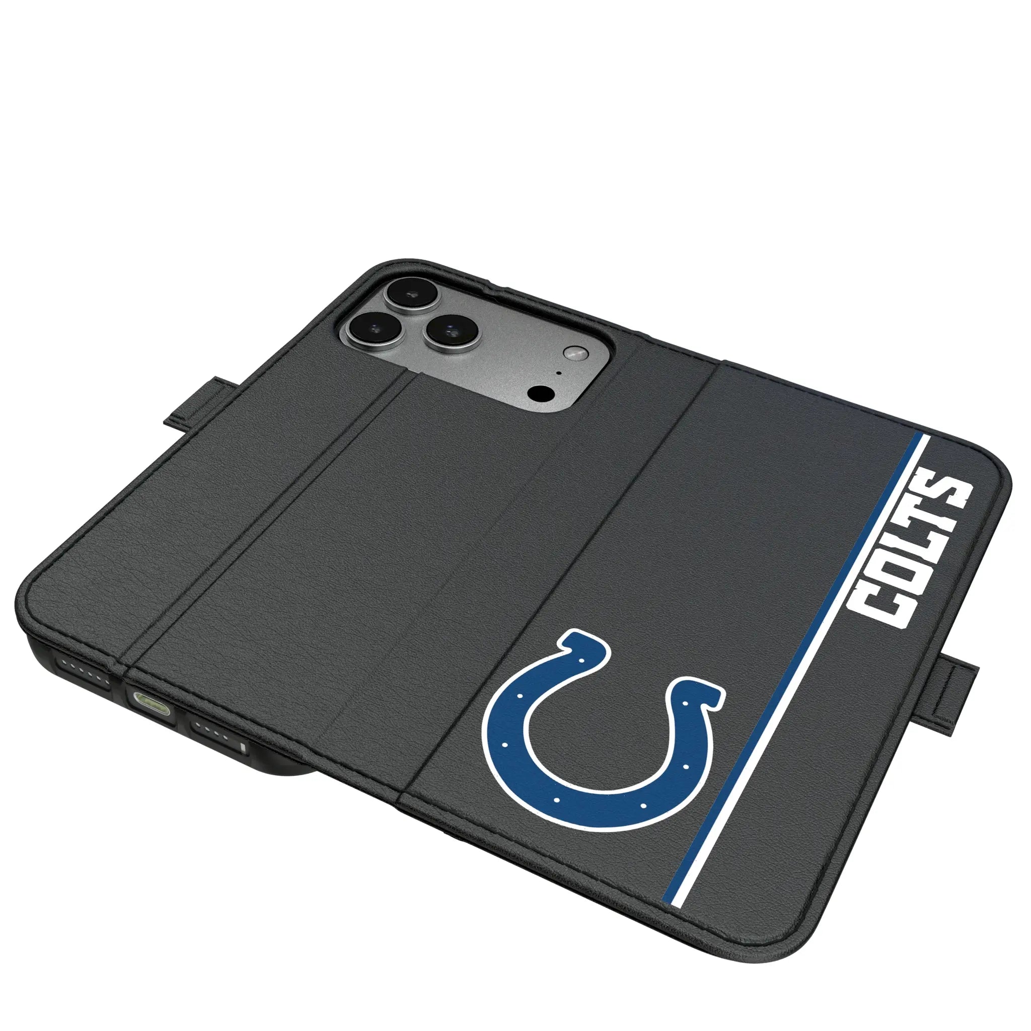 Indianapolis Colts Sidebar iPhone Folio Phone Case for Apple iPhone#Device_iPhone 17 Pro Max