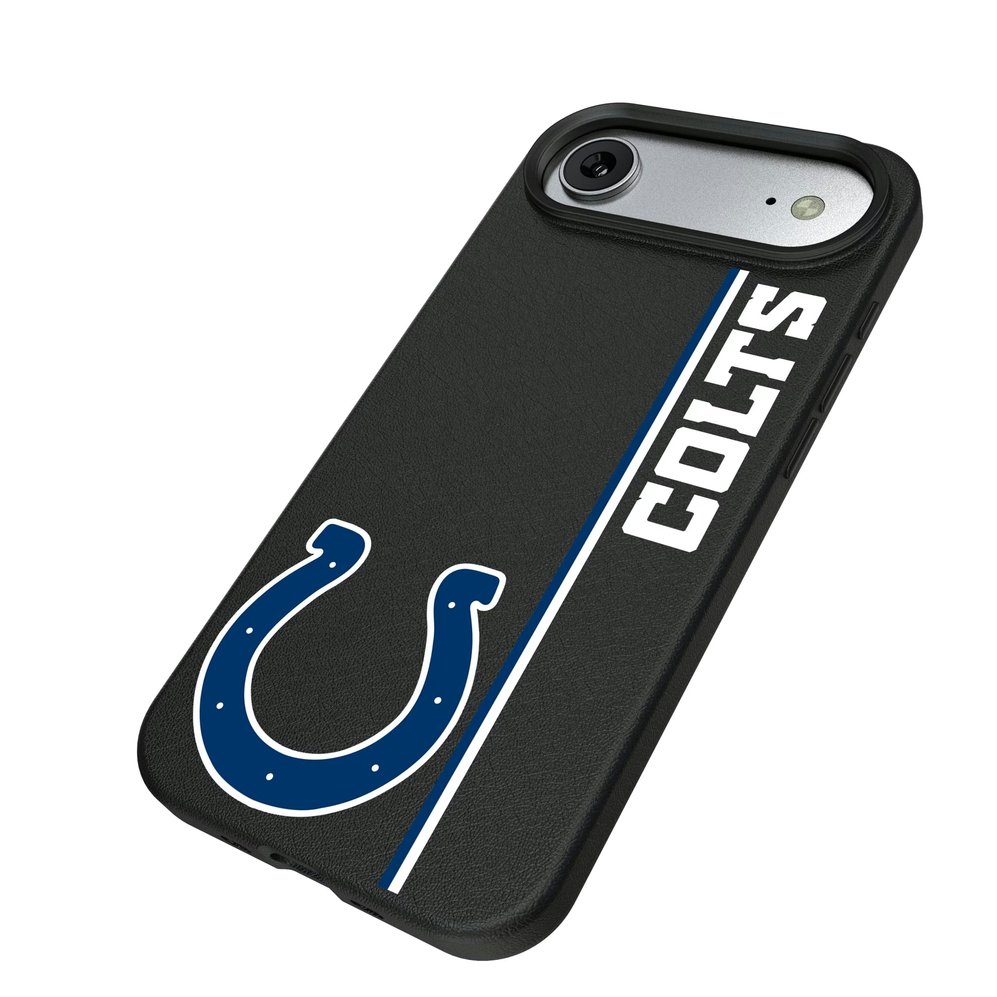 Indianapolis Colts Sidebar iPhone MagSafe Compatible Phone Case for Apple iPhone - Isometric View#Device_iPhone Air