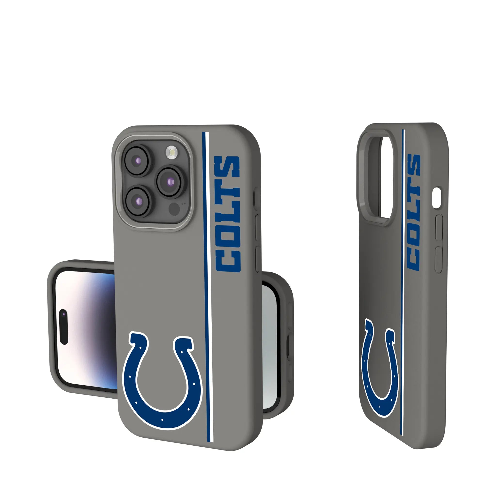 Indianapolis Colts Sidebar iPhone Soft Touch Phone Case for Apple iPhone