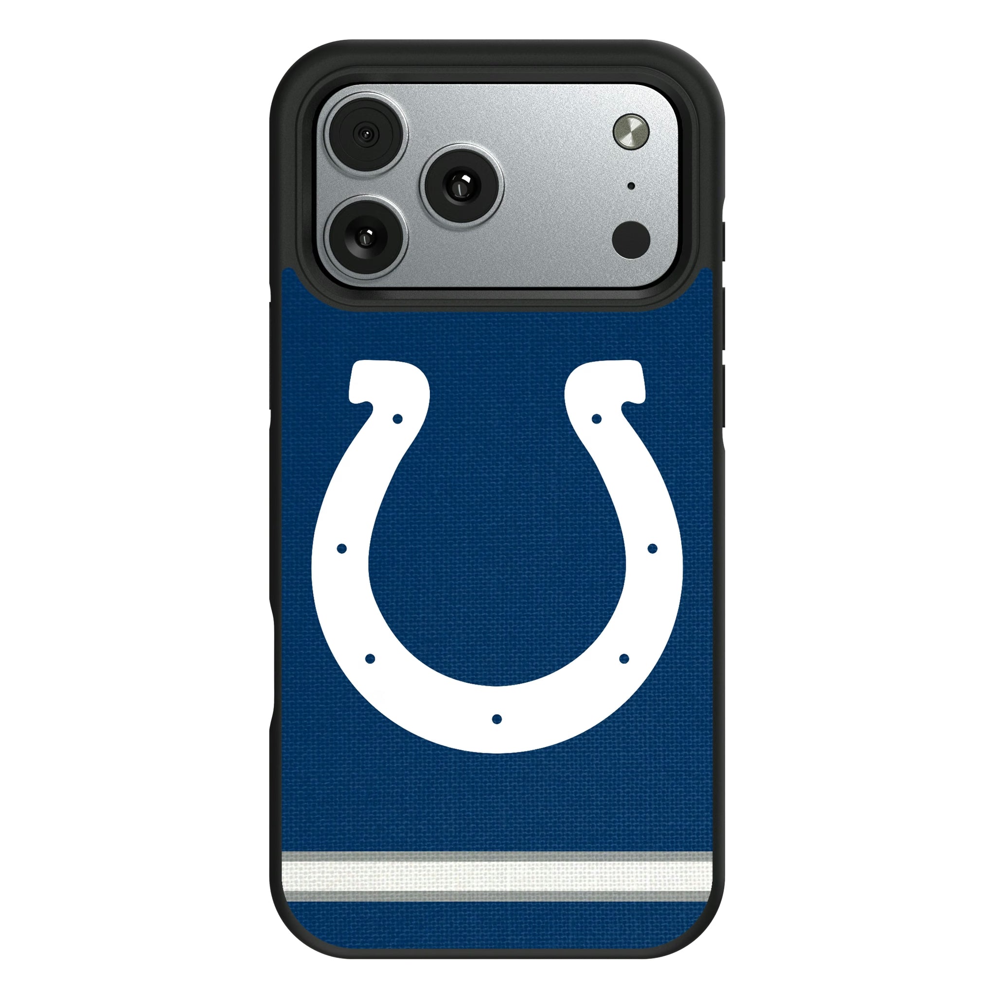 Indianapolis Colts Stripe iPhone Bump Phone Case for Apple iPhone#Device_iPhone 17 Pro Max