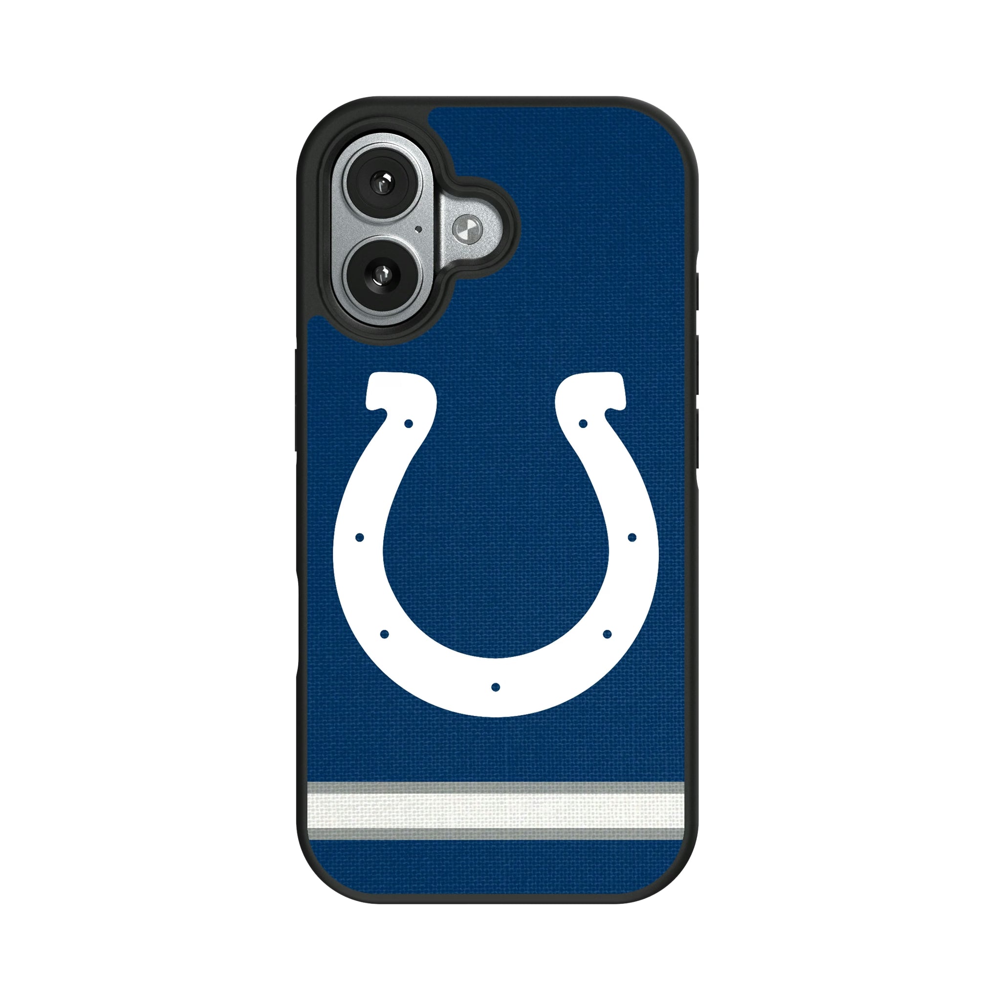Indianapolis Colts Stripe iPhone Bump Phone Case for Apple iPhone#Device_iPhone 17