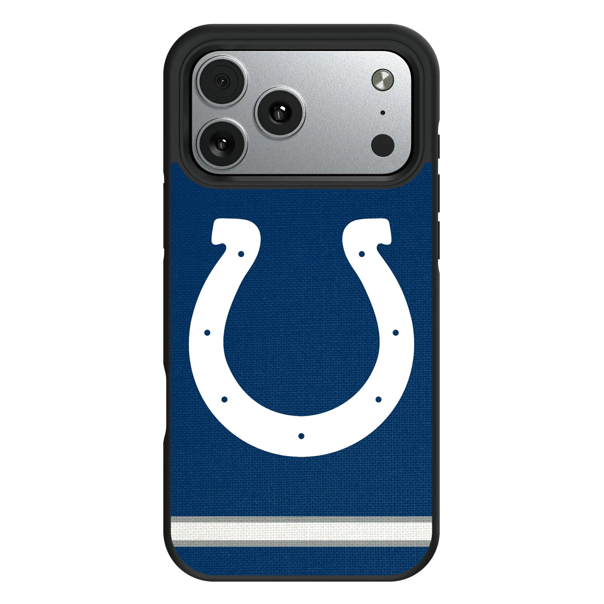 Indianapolis Colts Stripe iPhone Bump Phone Case for Apple iPhone#Device_iPhone 17 Pro Max